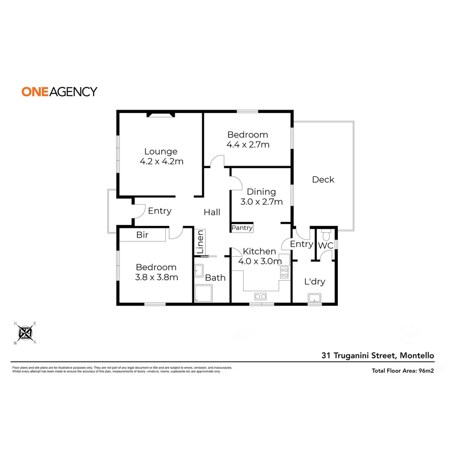 Floorplan of Homely house listing, 31 Truganini Street, Montello TAS 7320