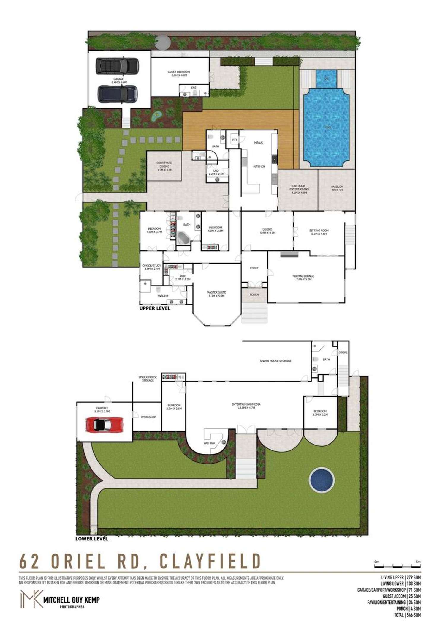 Floorplan of Homely house listing, 62 Oriel Road, Clayfield QLD 4011