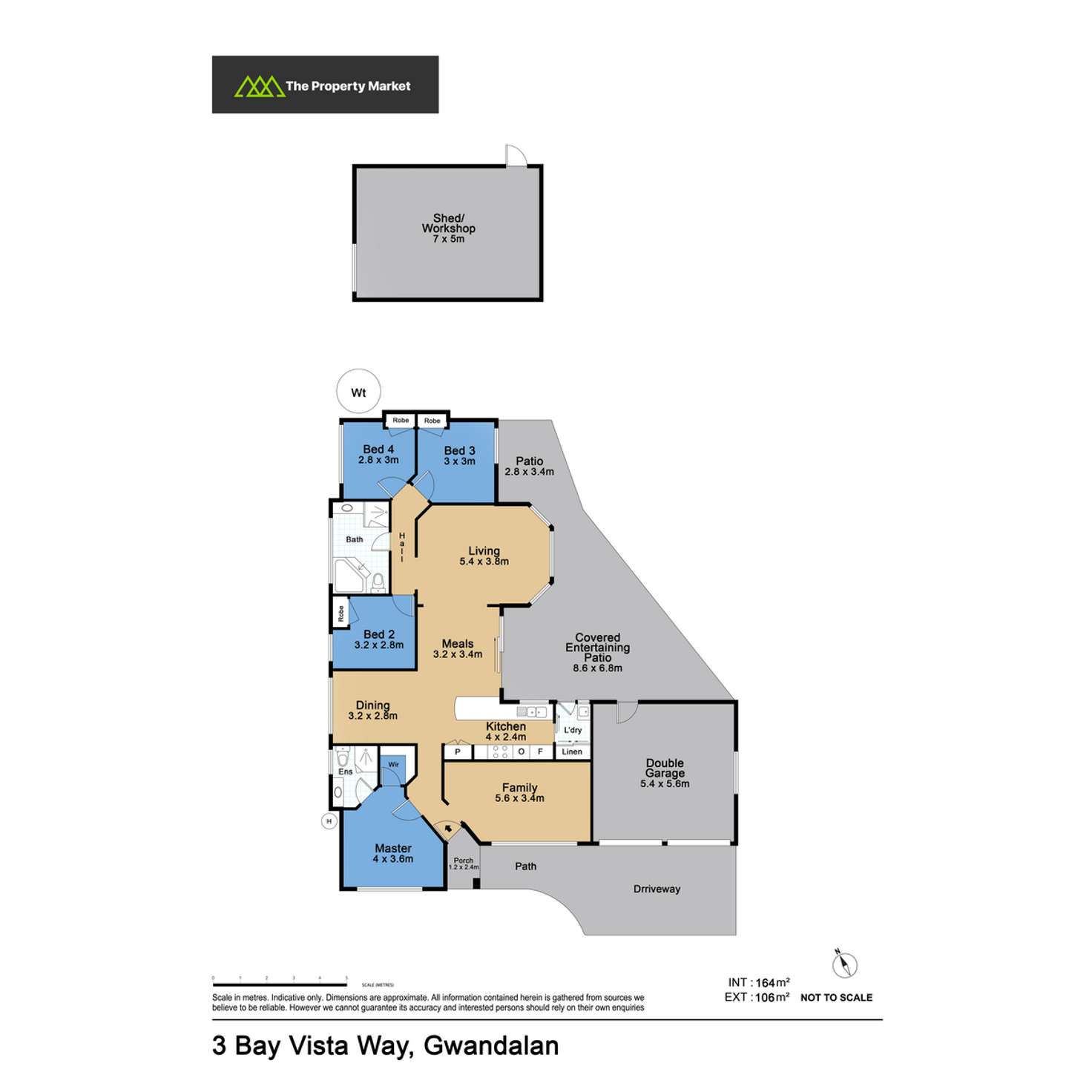 Floorplan of Homely house listing, 3 Bay Vista Way, Gwandalan NSW 2259