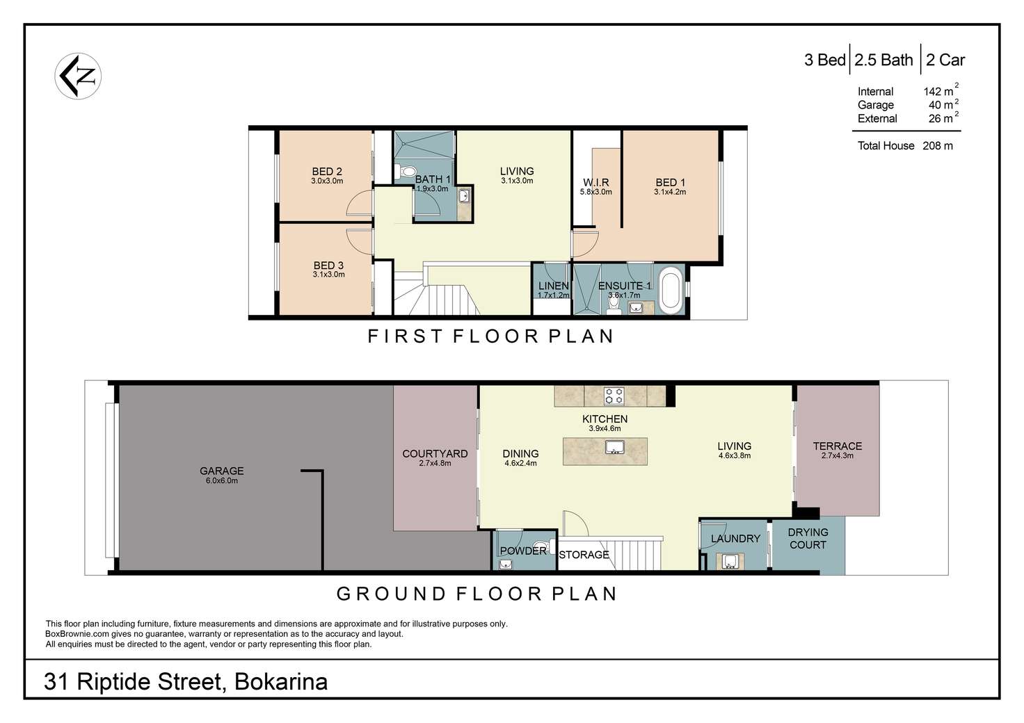 Floorplan of Homely house listing, 31 Riptide Street, Bokarina QLD 4575