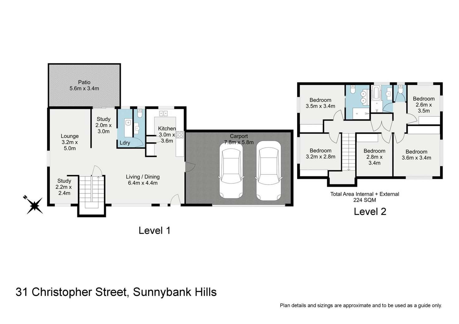 Floorplan of Homely house listing, 31 Christopher Street, Sunnybank Hills QLD 4109