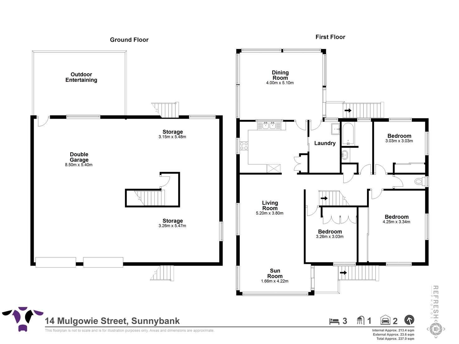 Floorplan of Homely house listing, 14 Mulgowie Street, Sunnybank QLD 4109