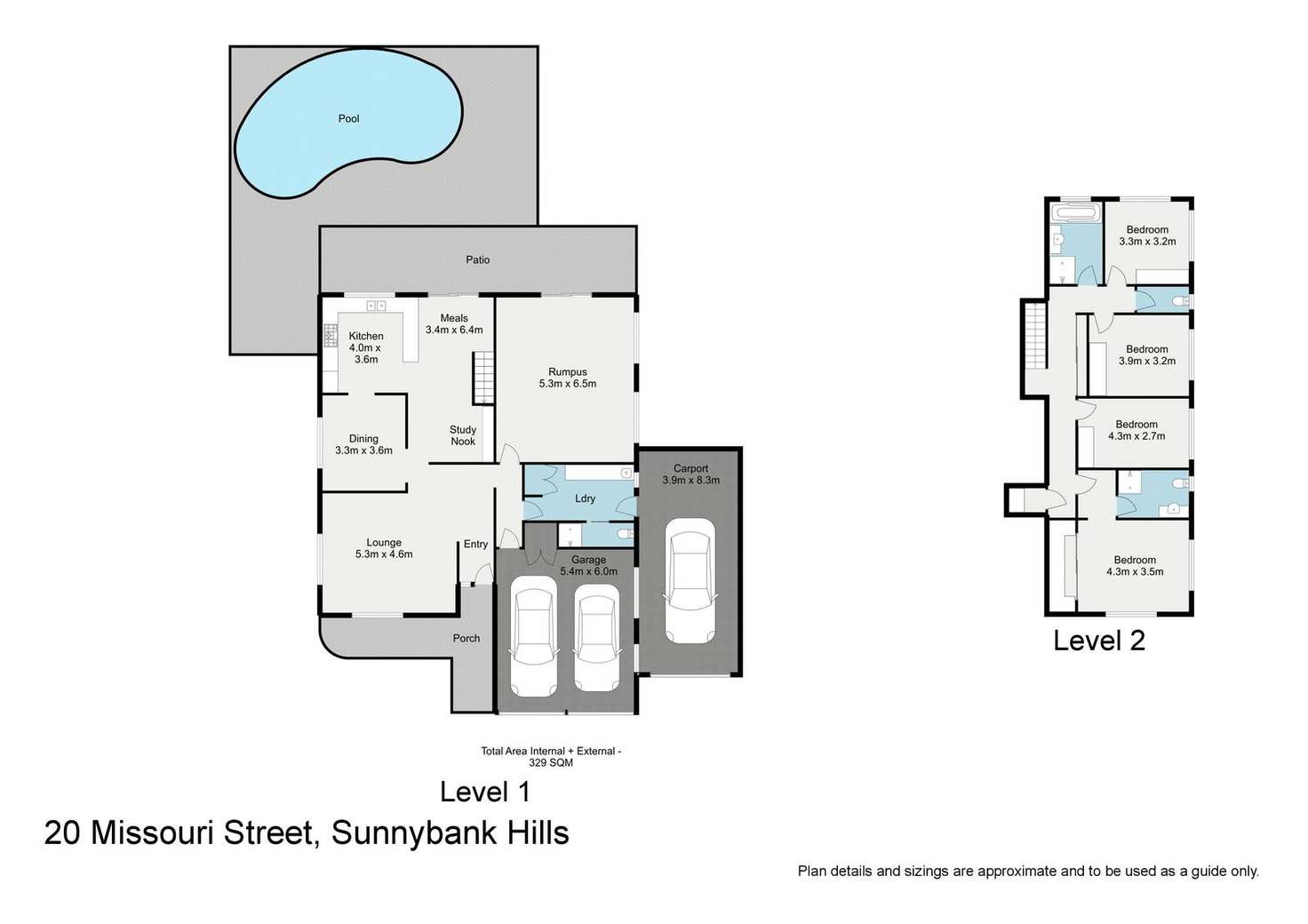 Floorplan of Homely house listing, 20 Missouri Street, Sunnybank Hills QLD 4109