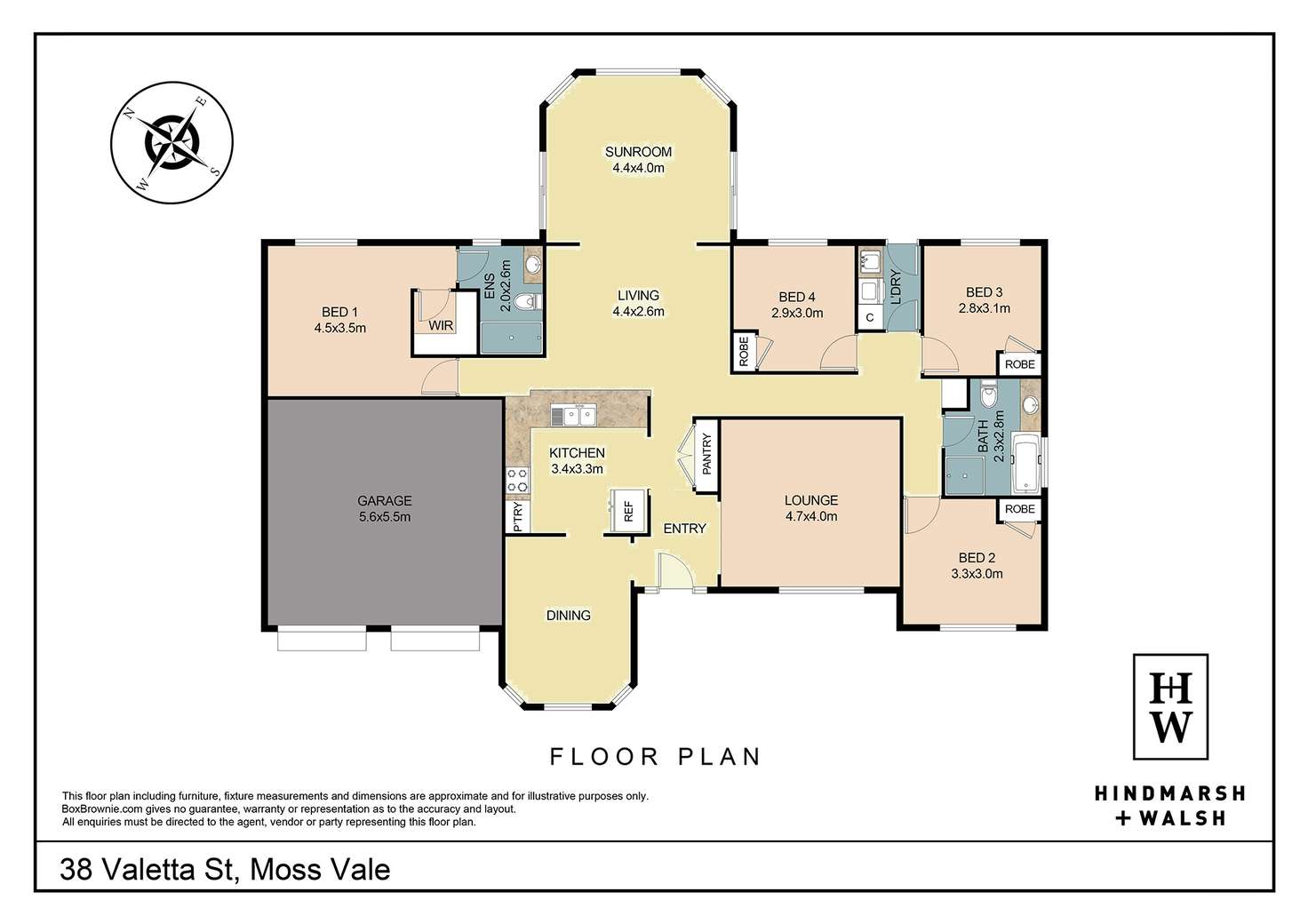 Floorplan of Homely house listing, 38 Valetta Street, Moss Vale NSW 2577