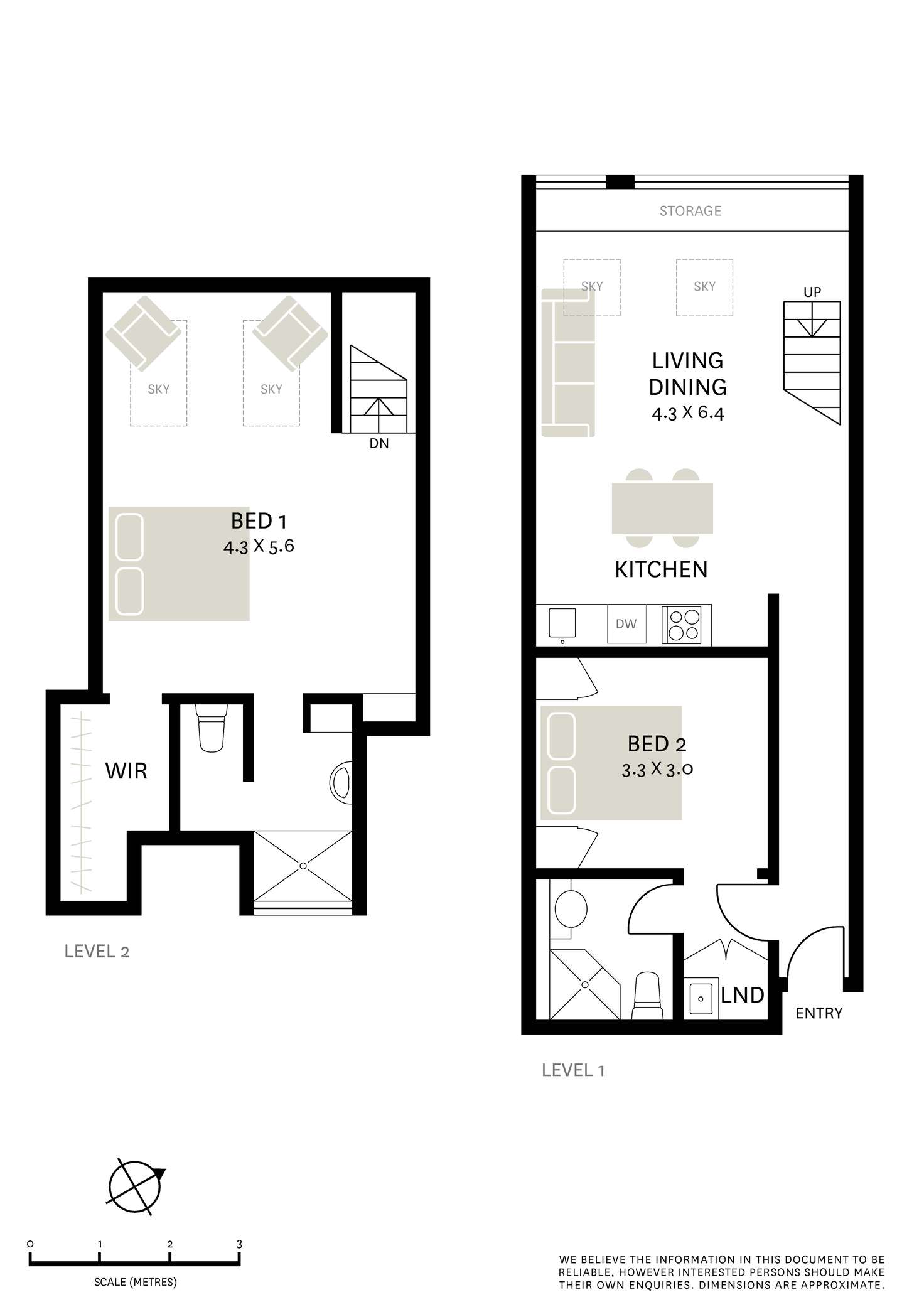 Floorplan of Homely apartment listing, 577/6c Cowper Wharf Roadway, Woolloomooloo NSW 2011