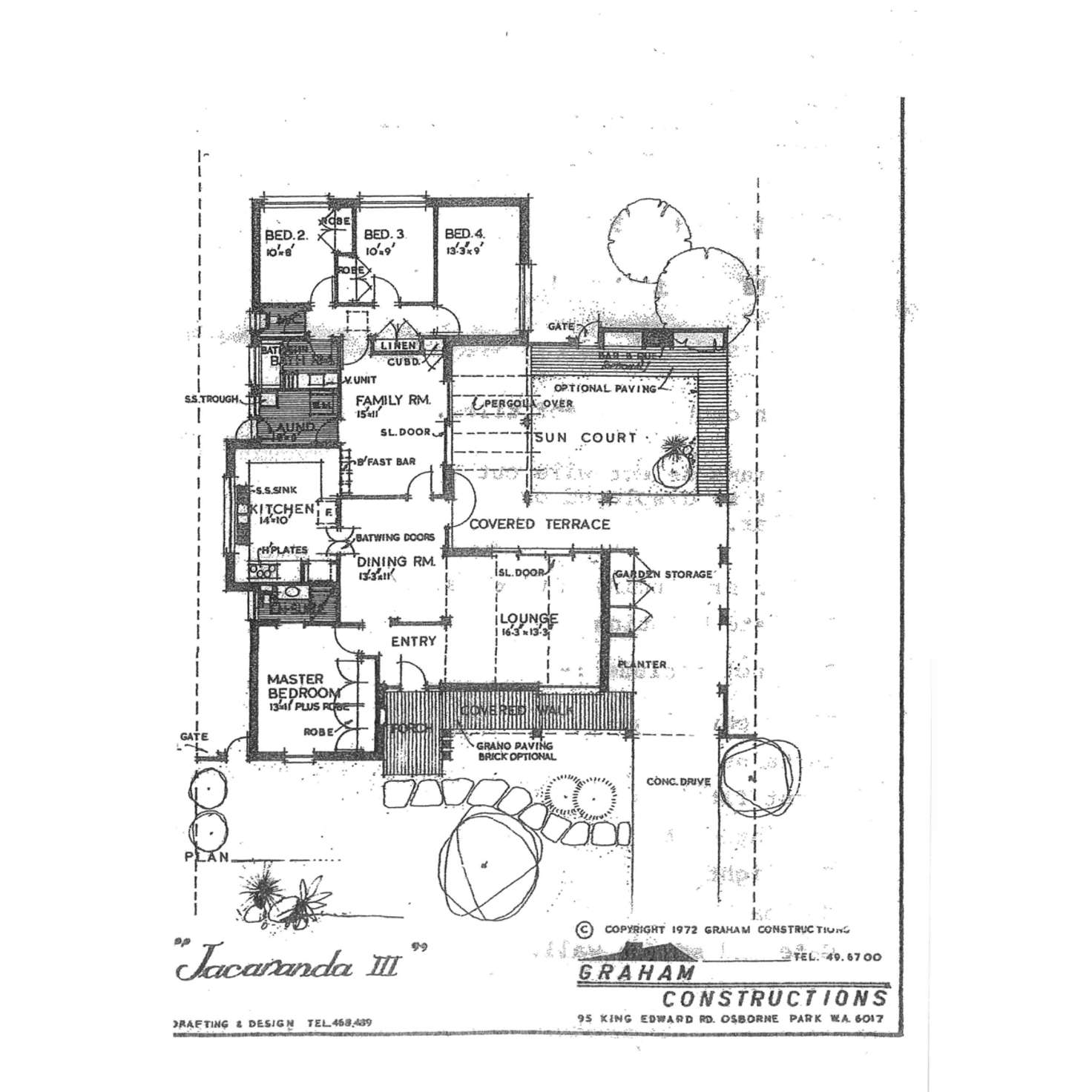 Floorplan of Homely house listing, 15 Koombana Way, Kallaroo WA 6025