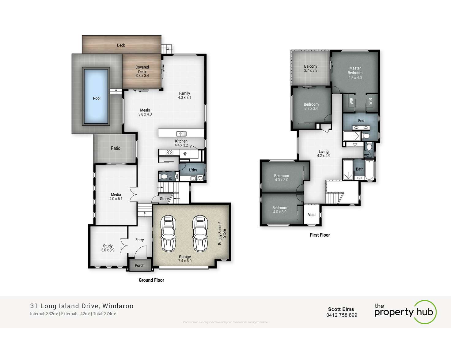 Floorplan of Homely house listing, 31 Long Island Drive, Windaroo QLD 4207
