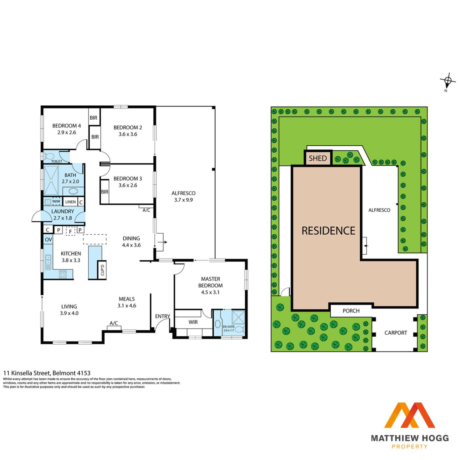 Floorplan of Homely house listing, 11 Kinsella Street, Belmont QLD 4153