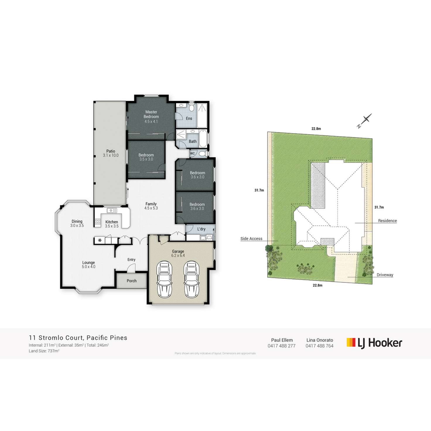 Floorplan of Homely house listing, 11 Stromlo Court, Pacific Pines QLD 4211