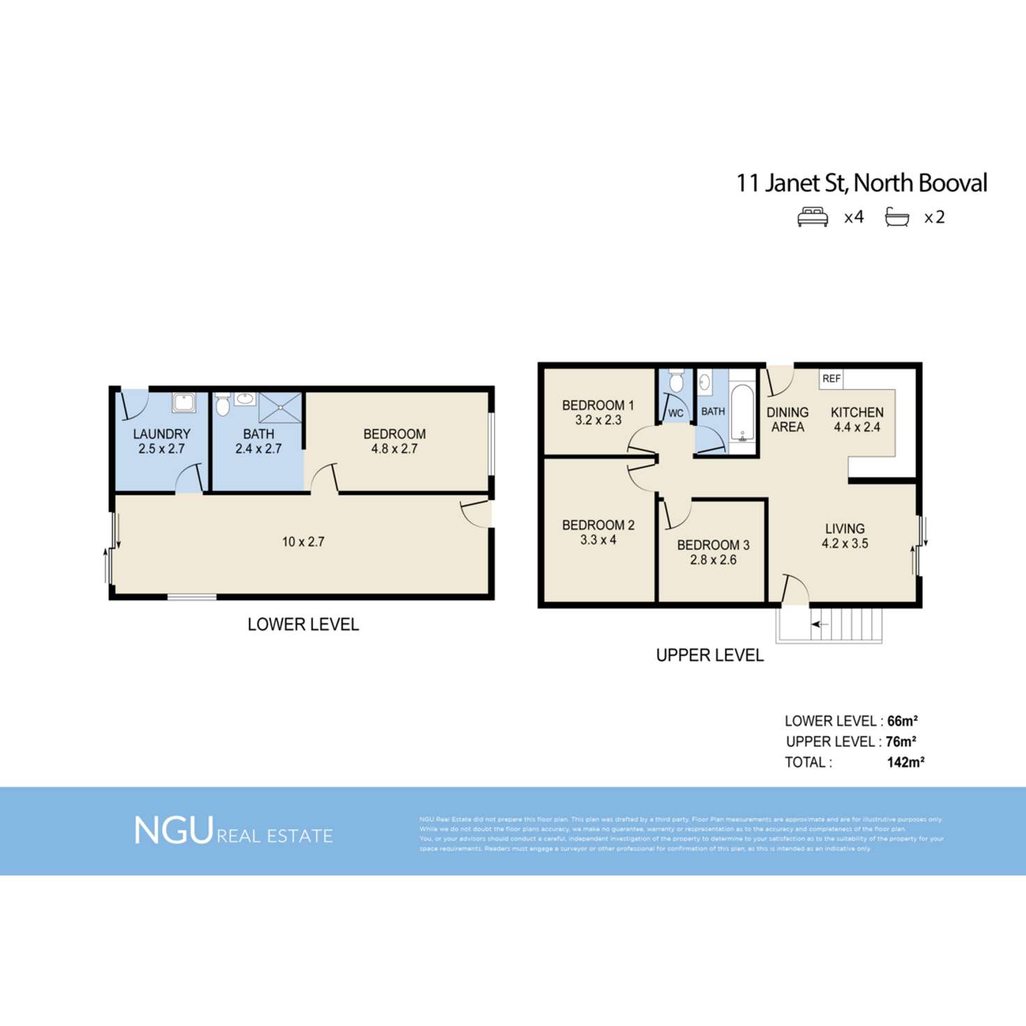 Floorplan of Homely house listing, 11 Janet Street, North Booval QLD 4304