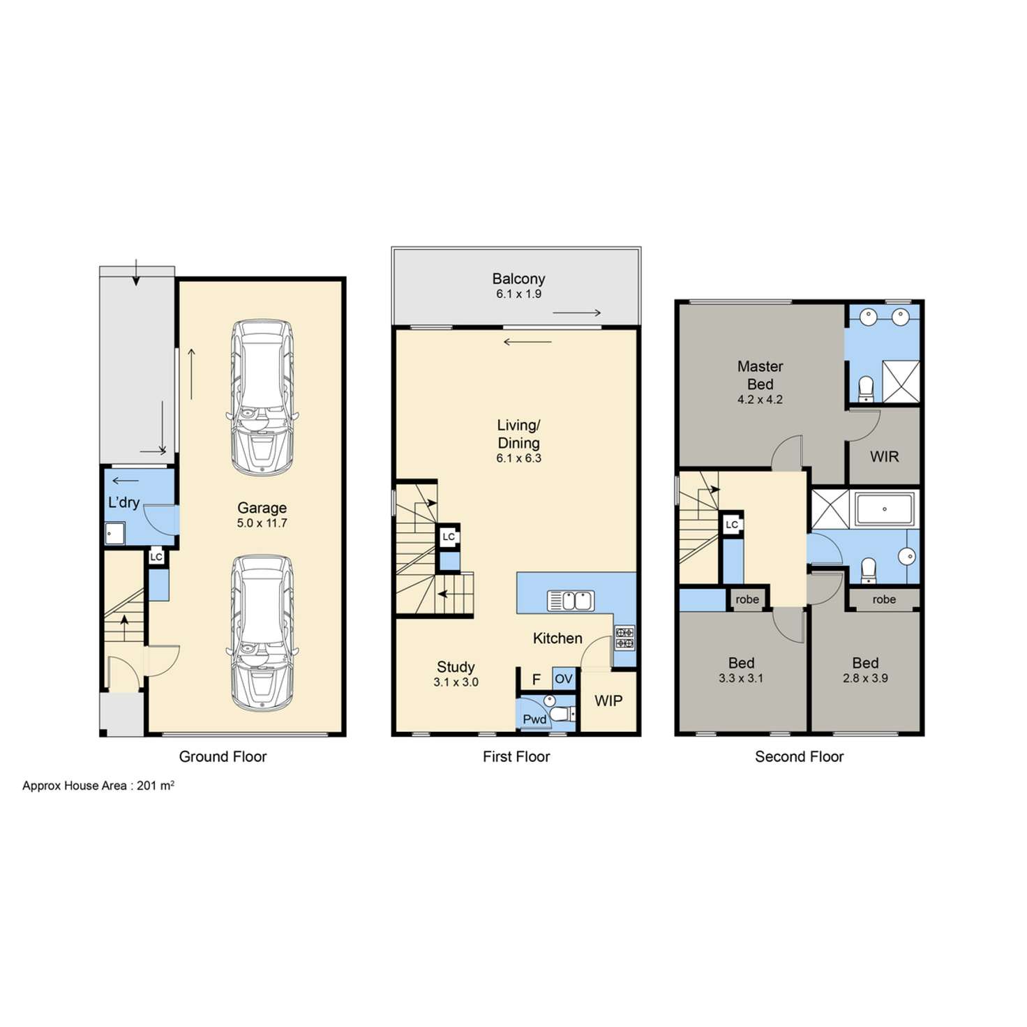 Floorplan of Homely house listing, 11/259 Nepean Highway, Seaford VIC 3198