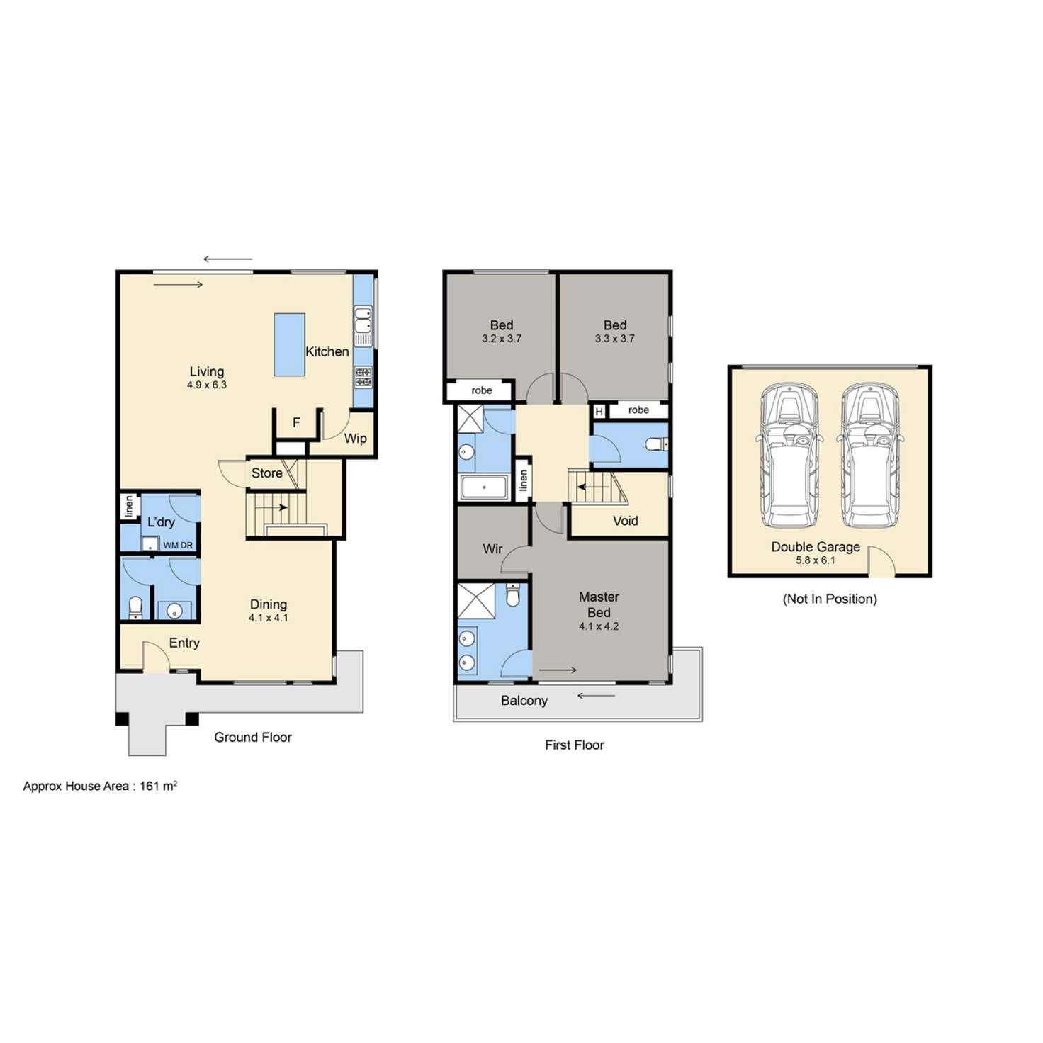 Floorplan of Homely house listing, 8 Windward Lane, Safety Beach VIC 3936
