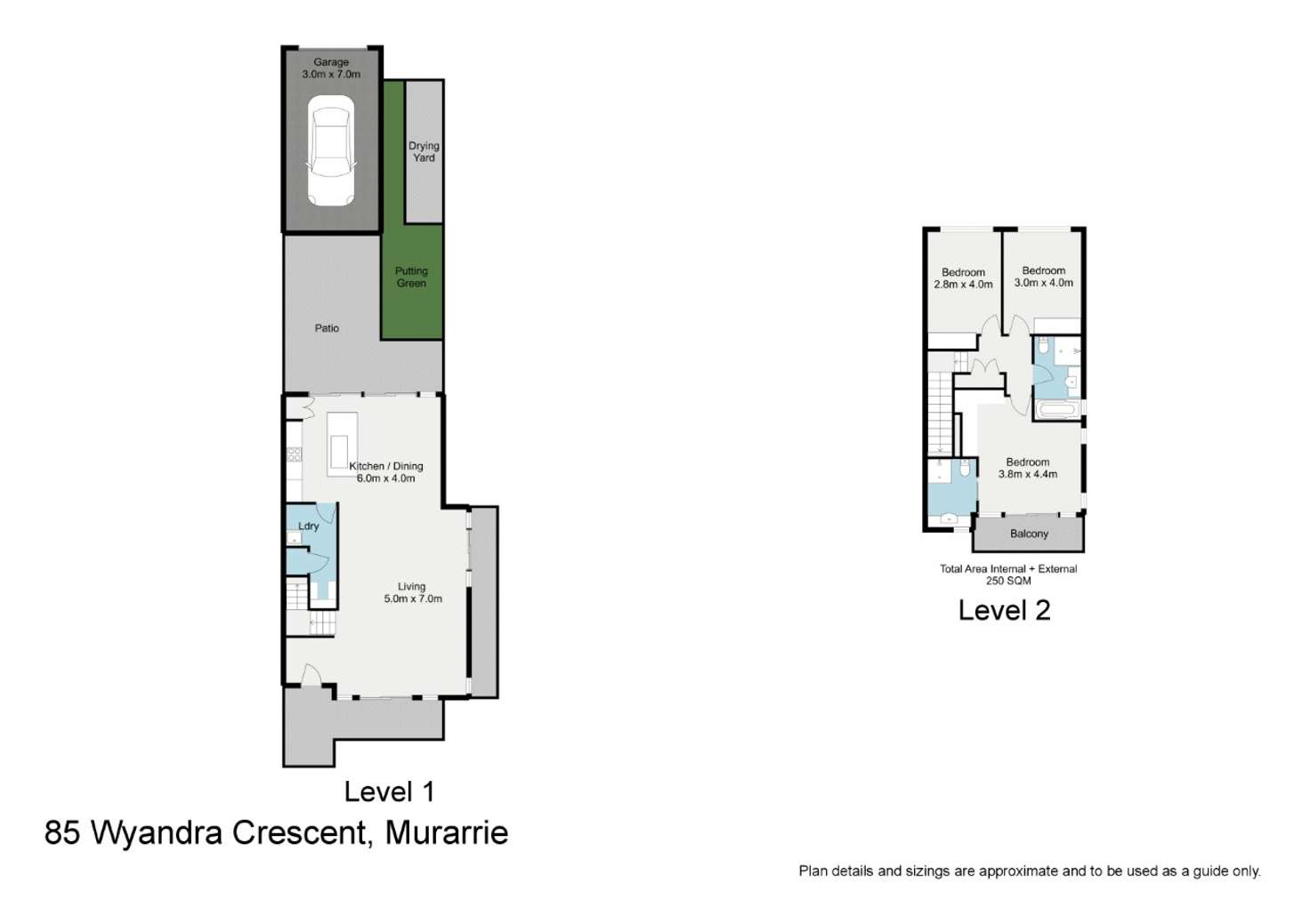 Floorplan of Homely townhouse listing, 85 Wyandra Crescent, Murarrie QLD 4172
