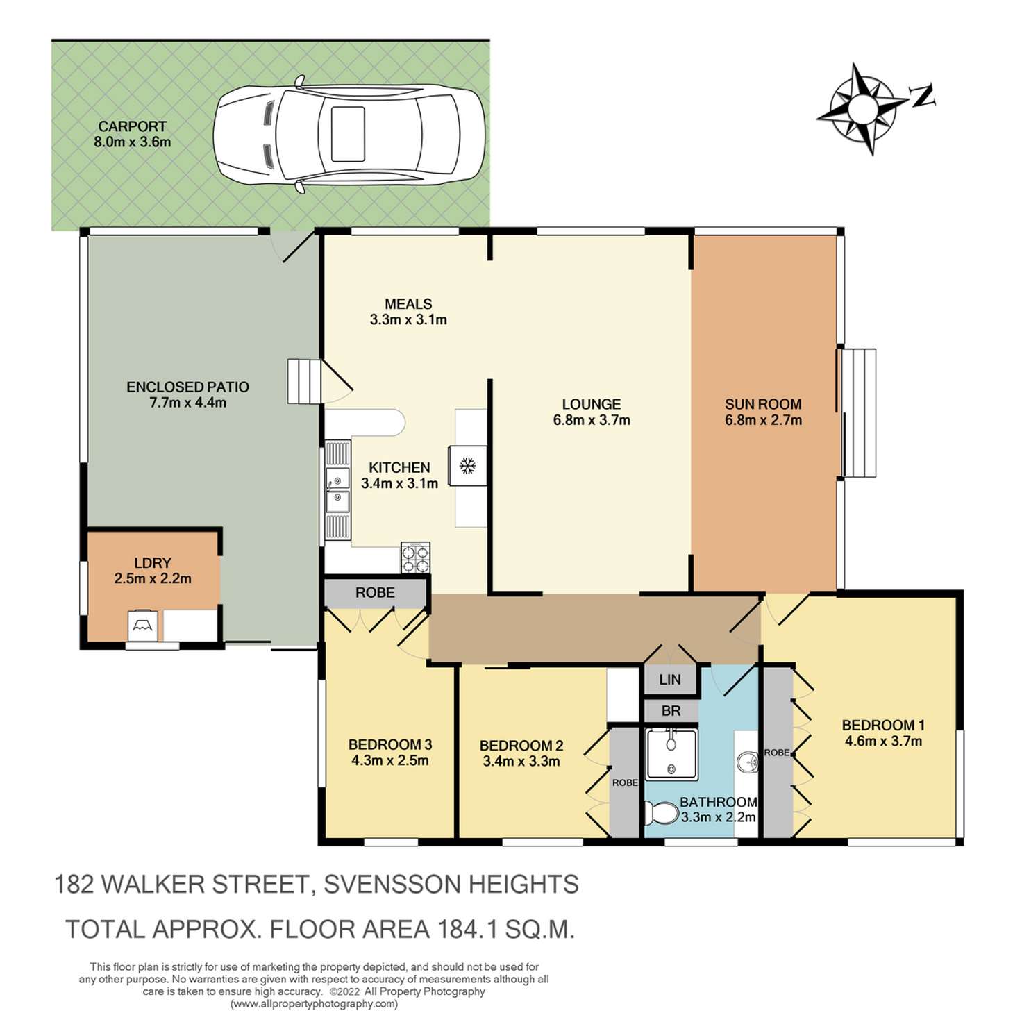 Floorplan of Homely house listing, 182 Walker Street, Svensson Heights QLD 4670