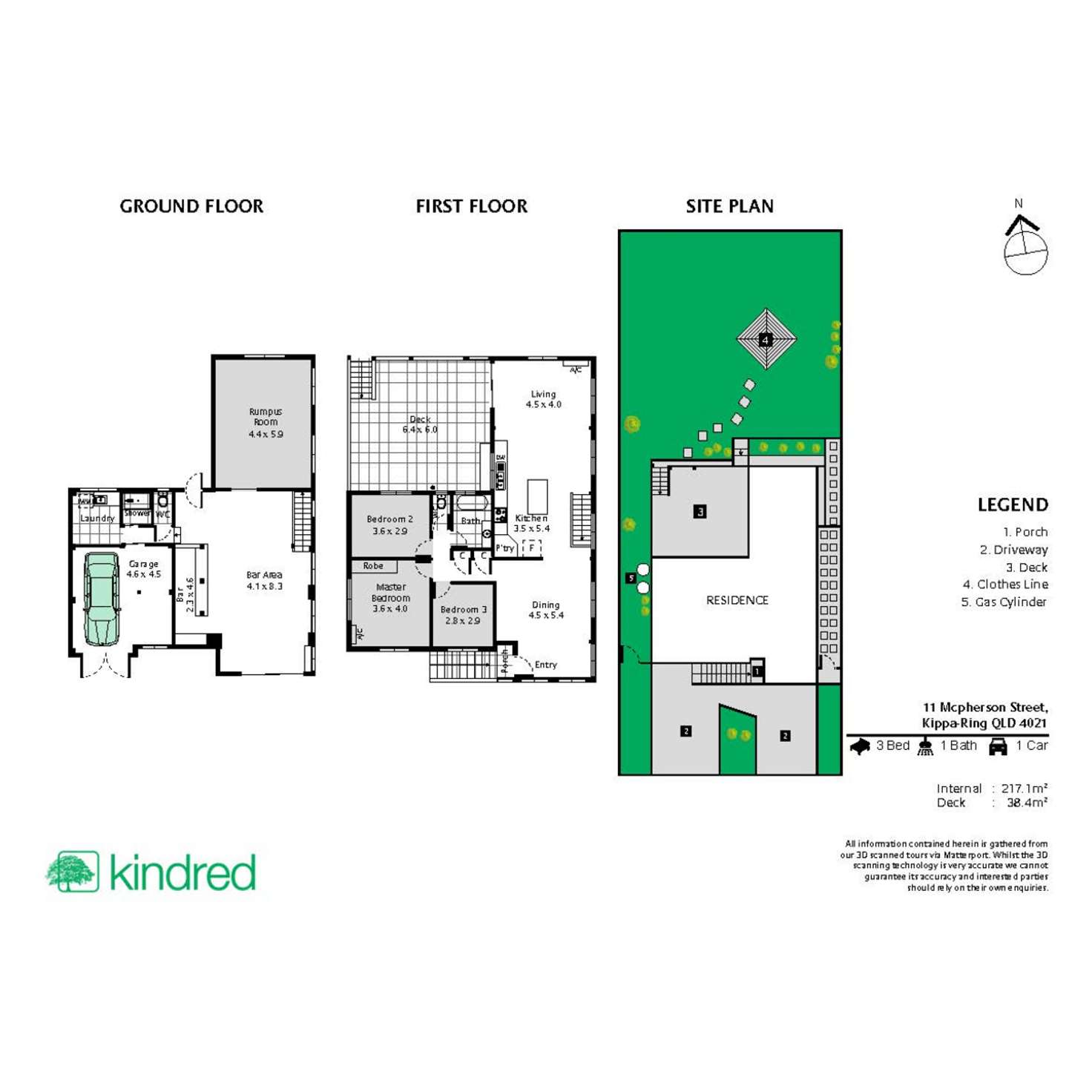 Floorplan of Homely house listing, 11 McPherson Street, Kippa-Ring QLD 4021