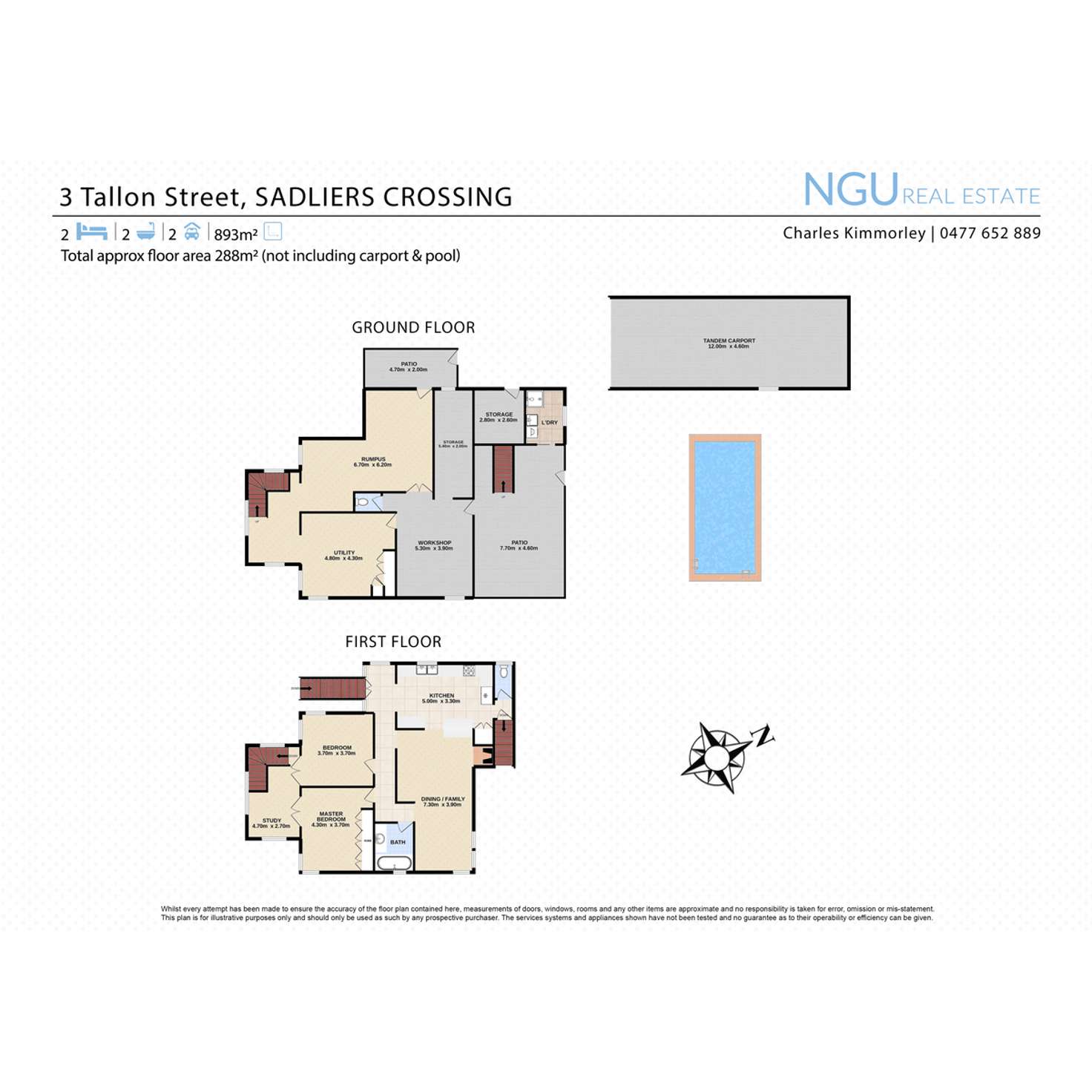 Floorplan of Homely house listing, 3 Tallon Street, Sadliers Crossing QLD 4305