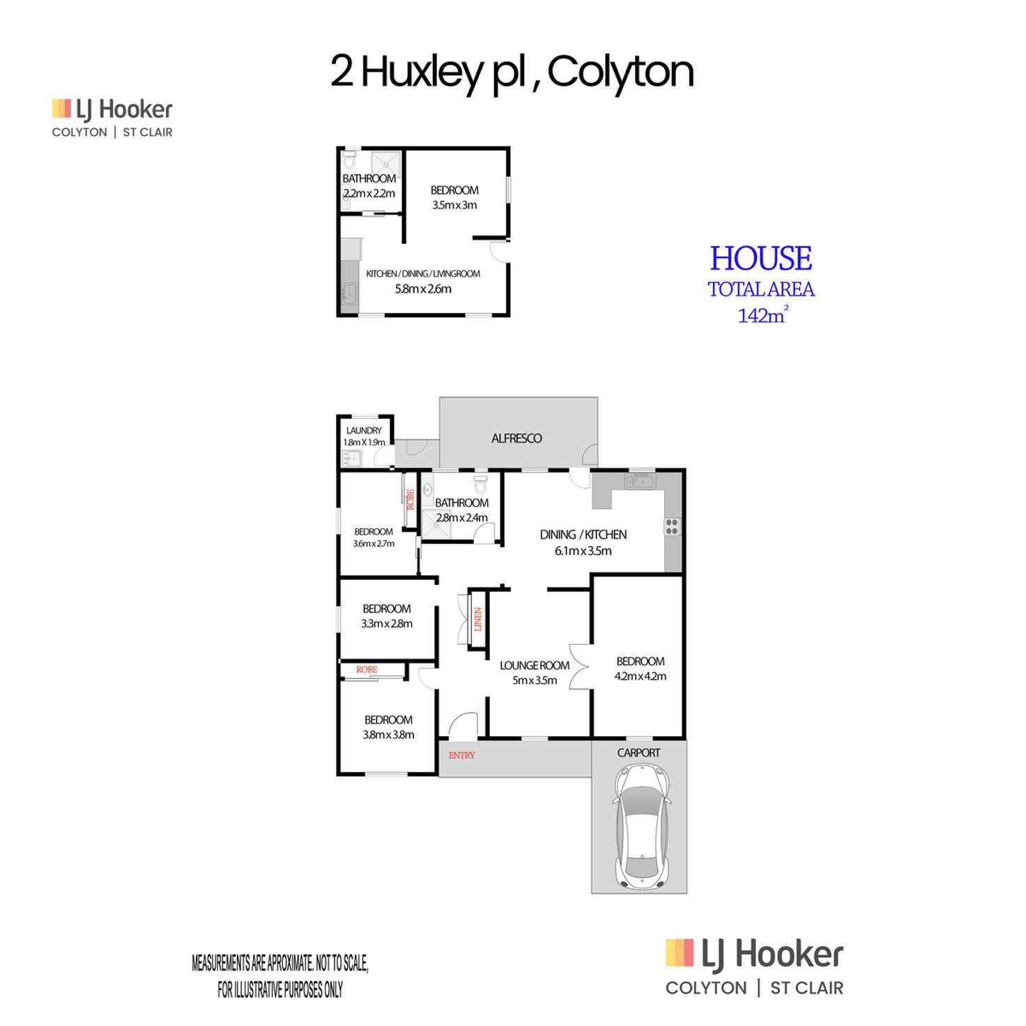 Floorplan of Homely house listing, 2 Huxley Place, Colyton NSW 2760