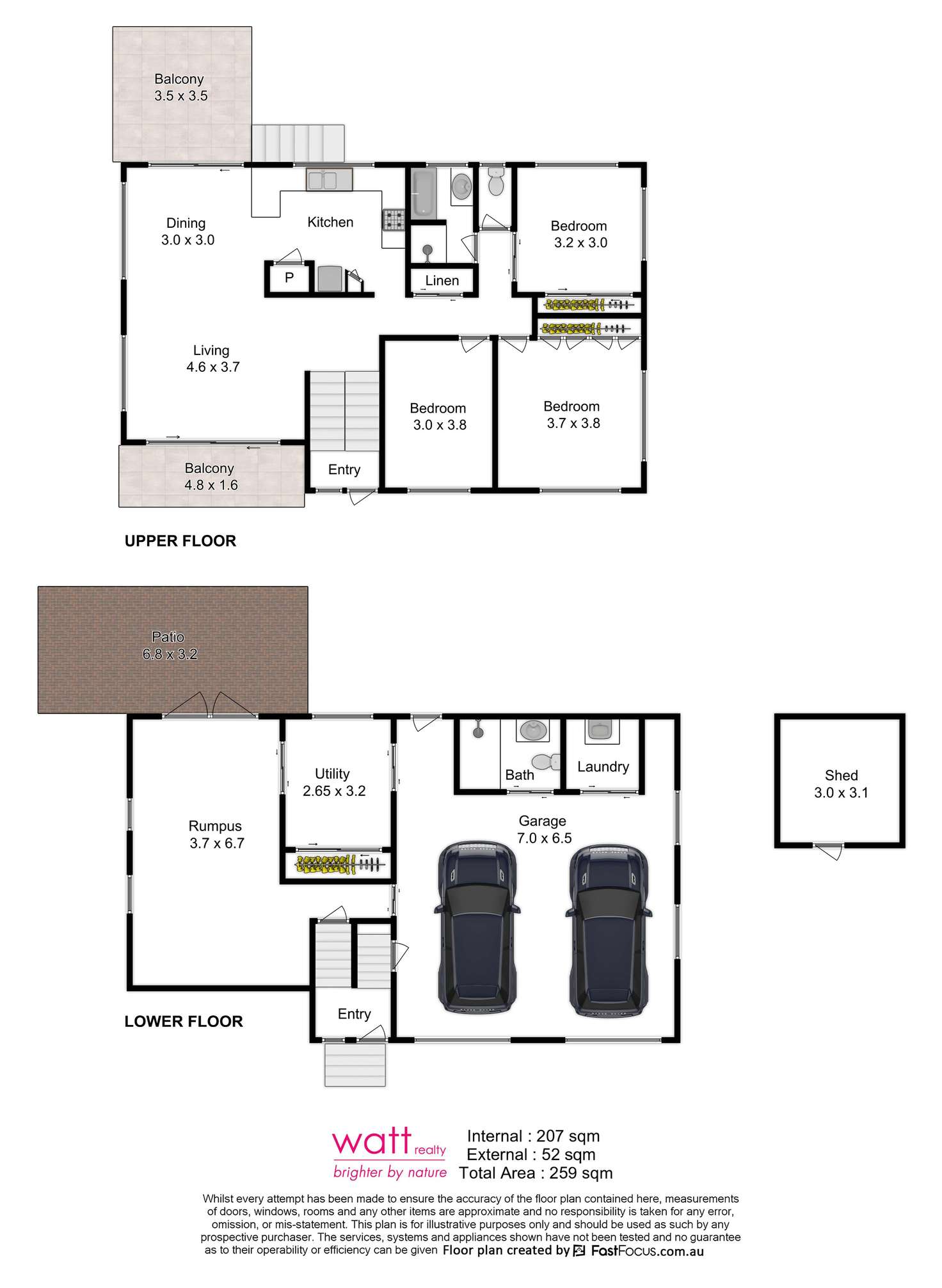 Floorplan of Homely house listing, 3 Alstonia Street, Arana Hills QLD 4054