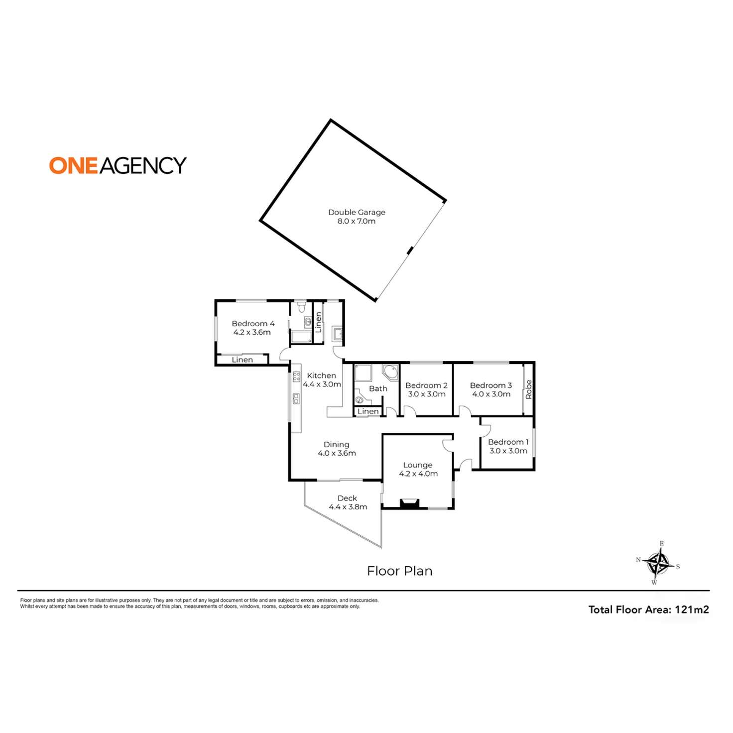 Floorplan of Homely house listing, 16 Colegrave Road, Upper Burnie TAS 7320