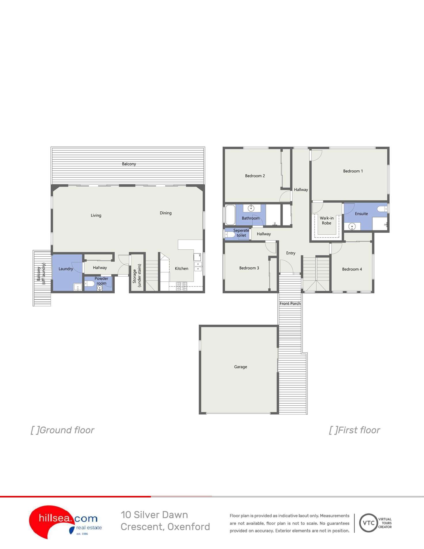 Floorplan of Homely house listing, 10 Silver Dawn  Crescent, Oxenford QLD 4210