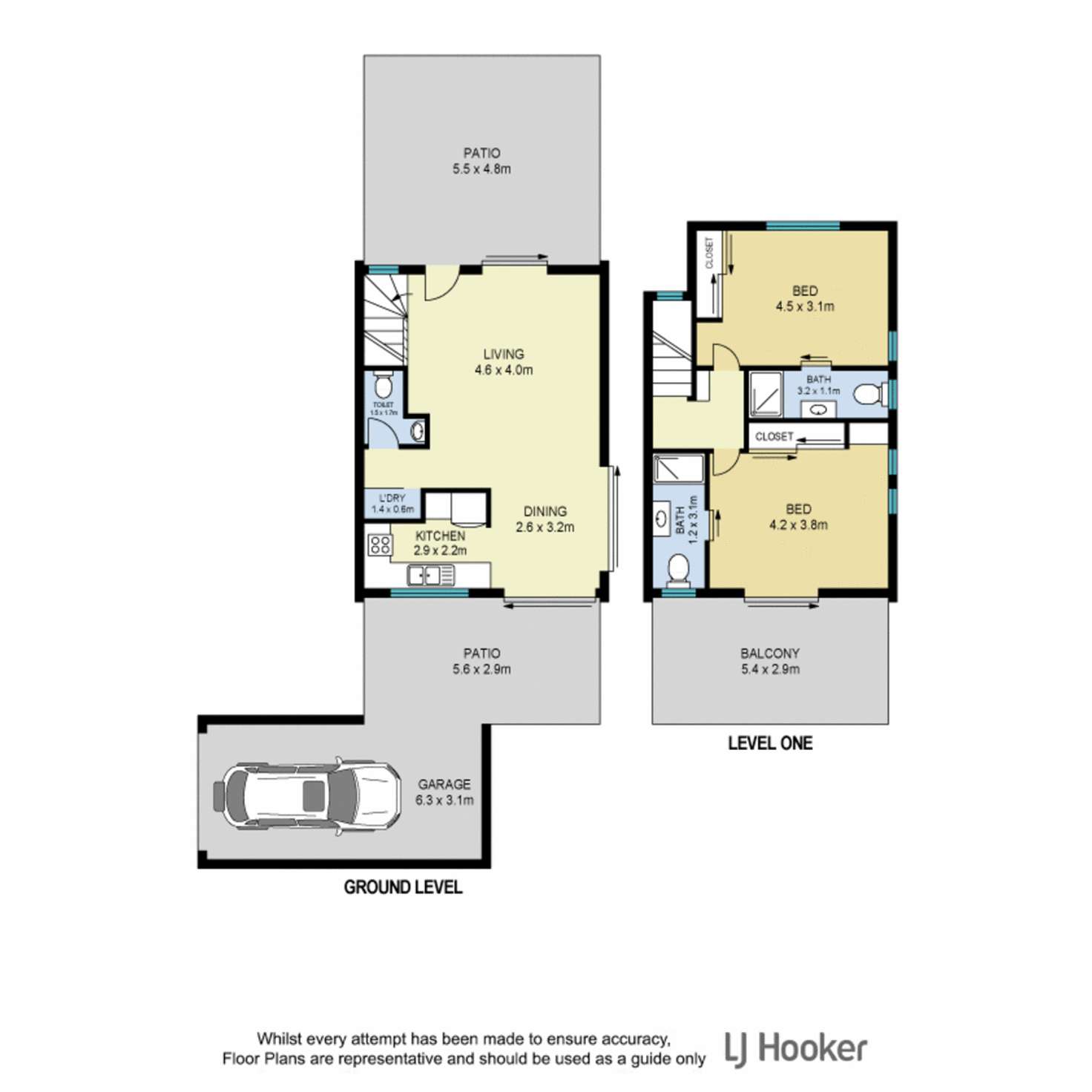 Floorplan of Homely townhouse listing, 14/22 Grasspan Street, Zillmere QLD 4034
