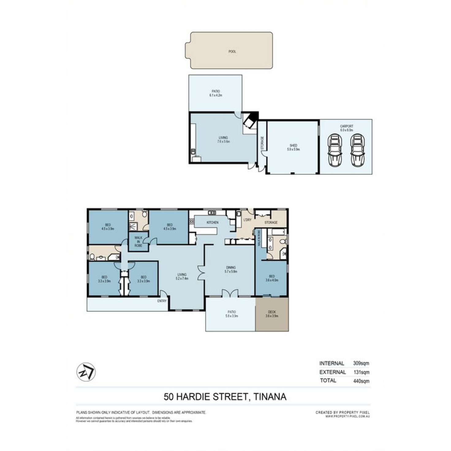 Floorplan of Homely house listing, 50 Hardie Street, Tinana QLD 4650