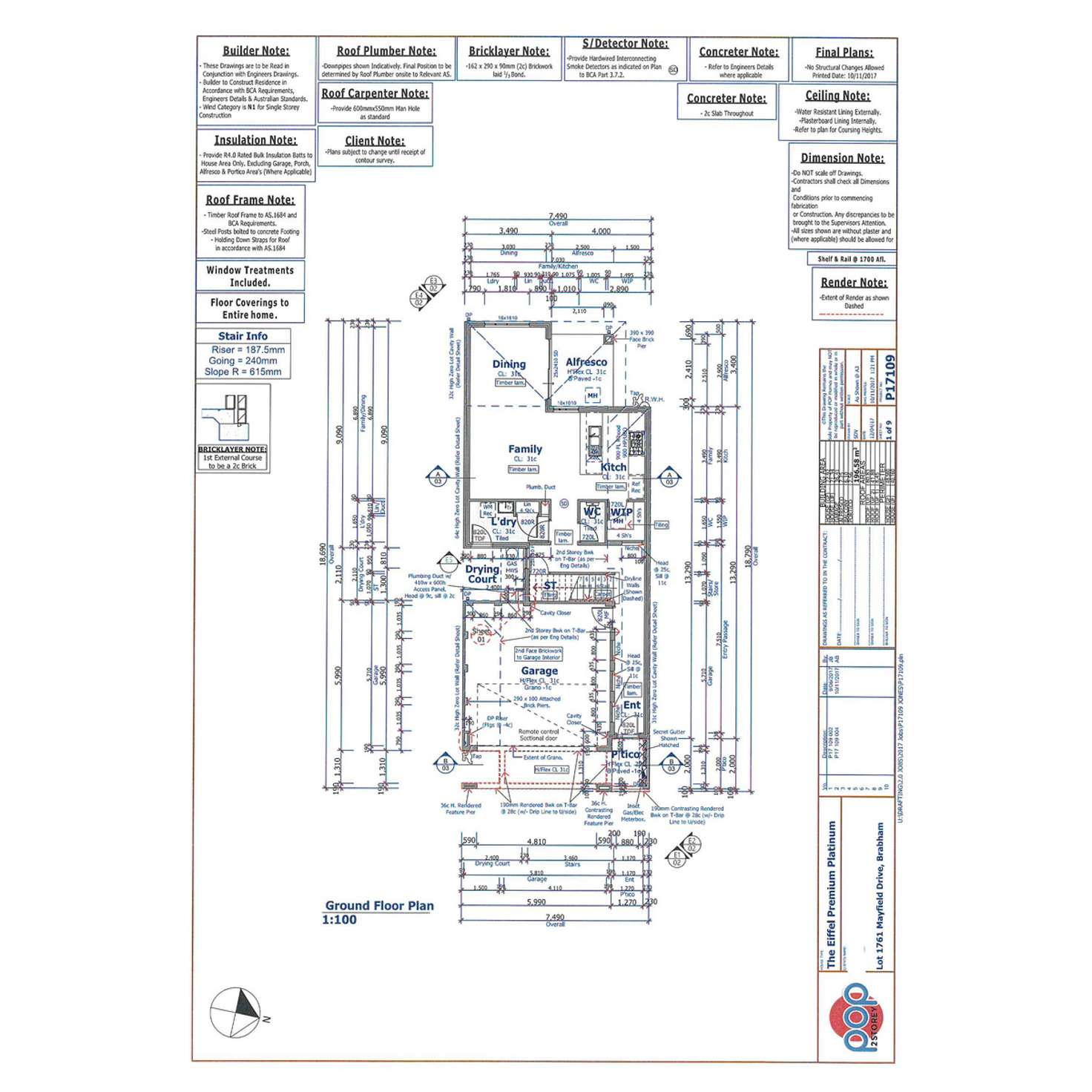 Floorplan of Homely house listing, 190 Mayfield Drive, Brabham WA 6055