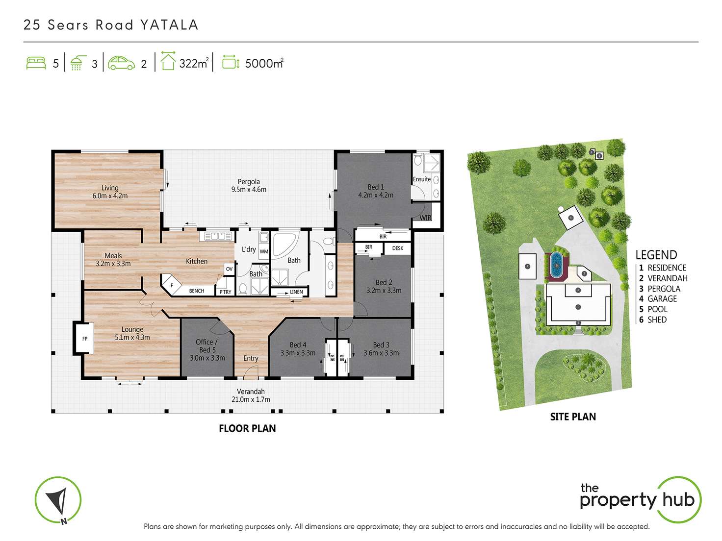 Floorplan of Homely house listing, 25 Sears Road, Yatala QLD 4207