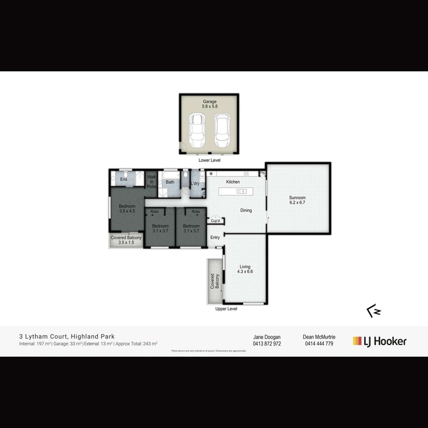 Floorplan of Homely house listing, 3 Lytham Court, Highland Park QLD 4211