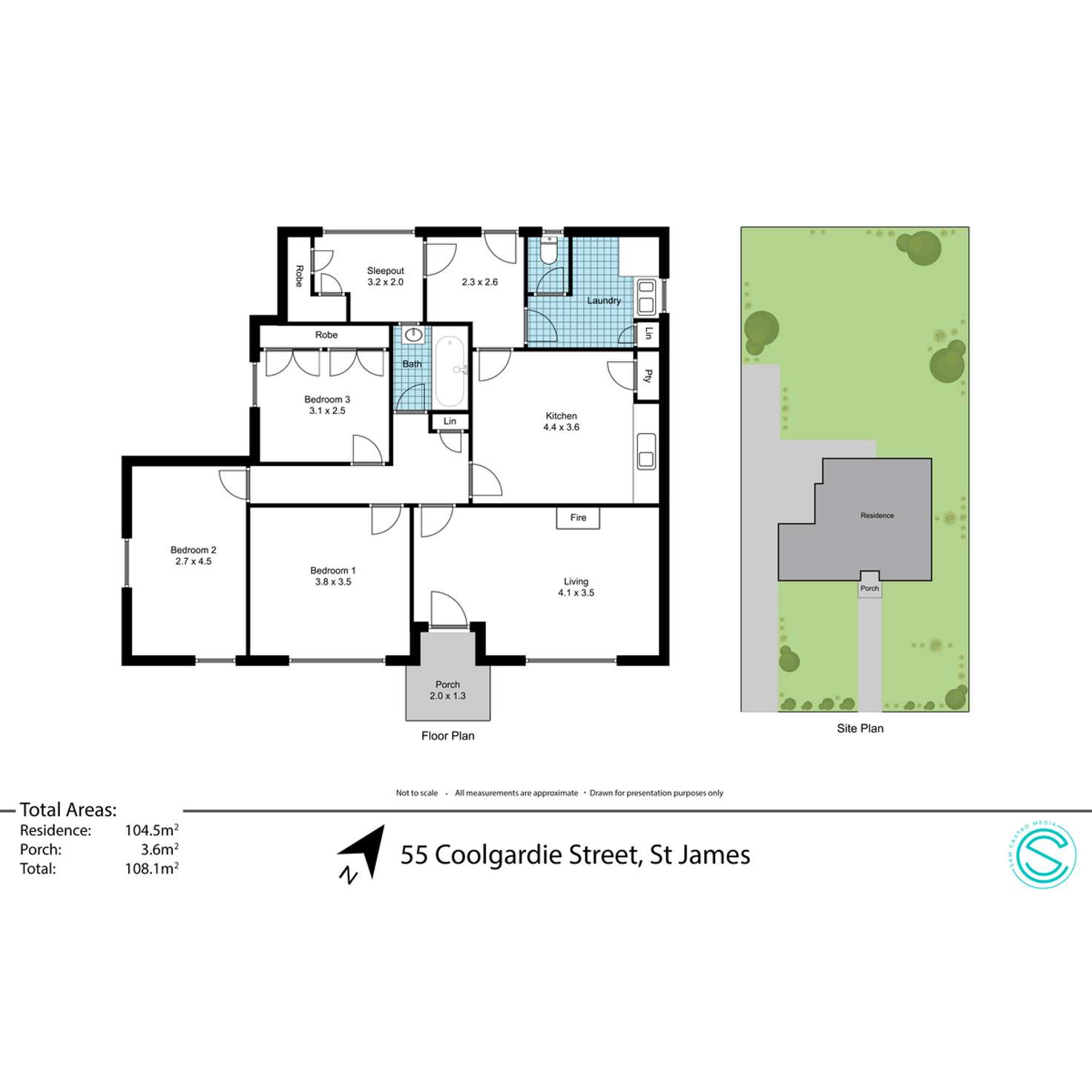 Floorplan of Homely house listing, 55 Coolgardie Street, St James WA 6102