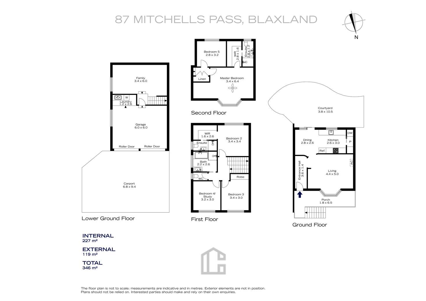 Floorplan of Homely house listing, 87 Mitchells Pass, Blaxland NSW 2774