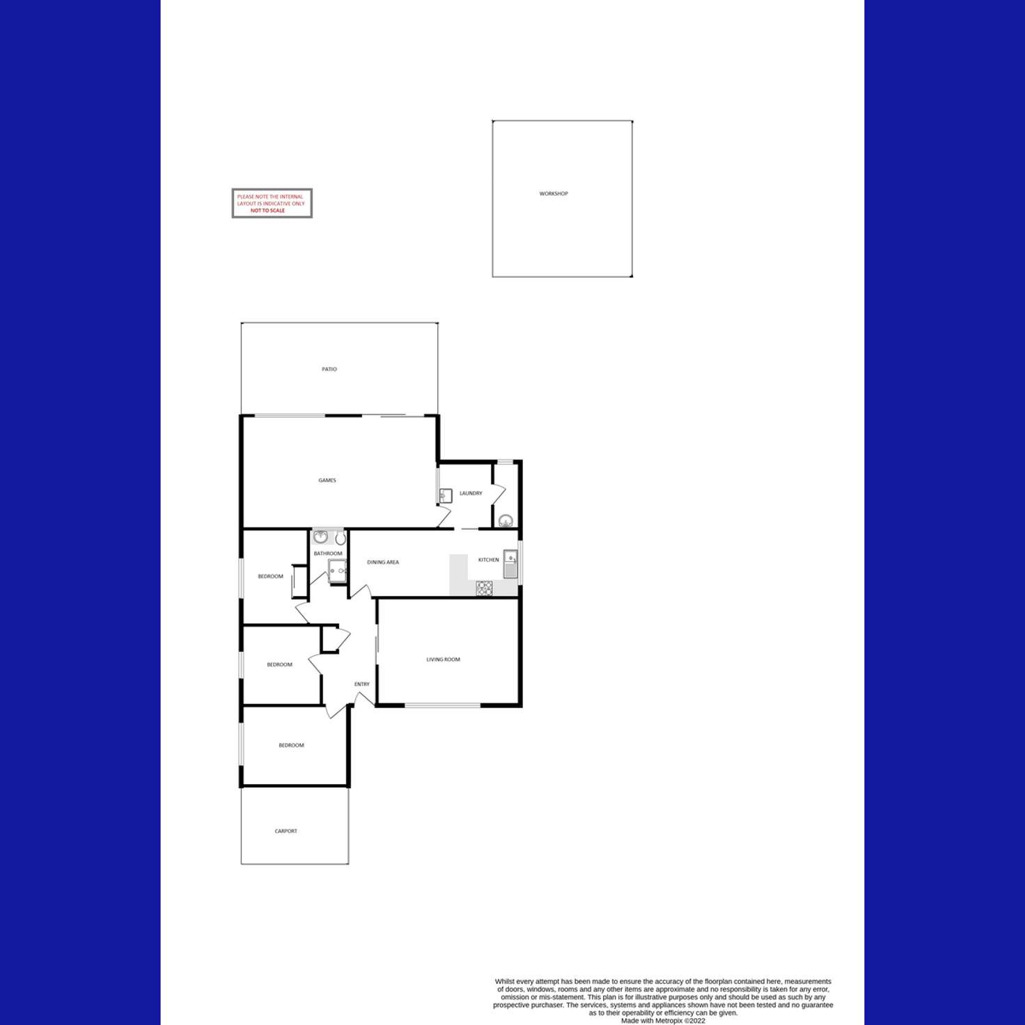 Floorplan of Homely other listing, 10 Elmsfield Street, Belmont WA 6104