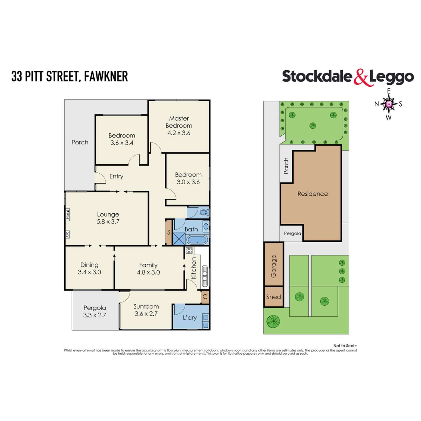 Floorplan of Homely house listing, 33 Pitt Street, Fawkner VIC 3060