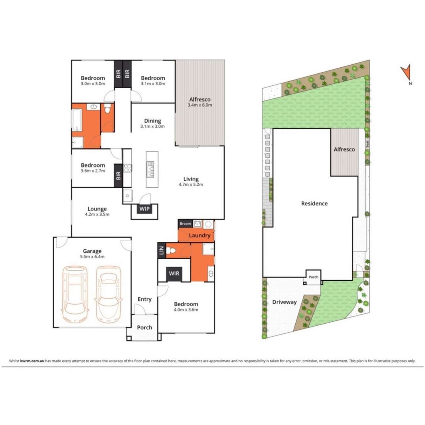 Floorplan of Homely house listing, 92 Creekward Drive, Armstrong Creek VIC 3217