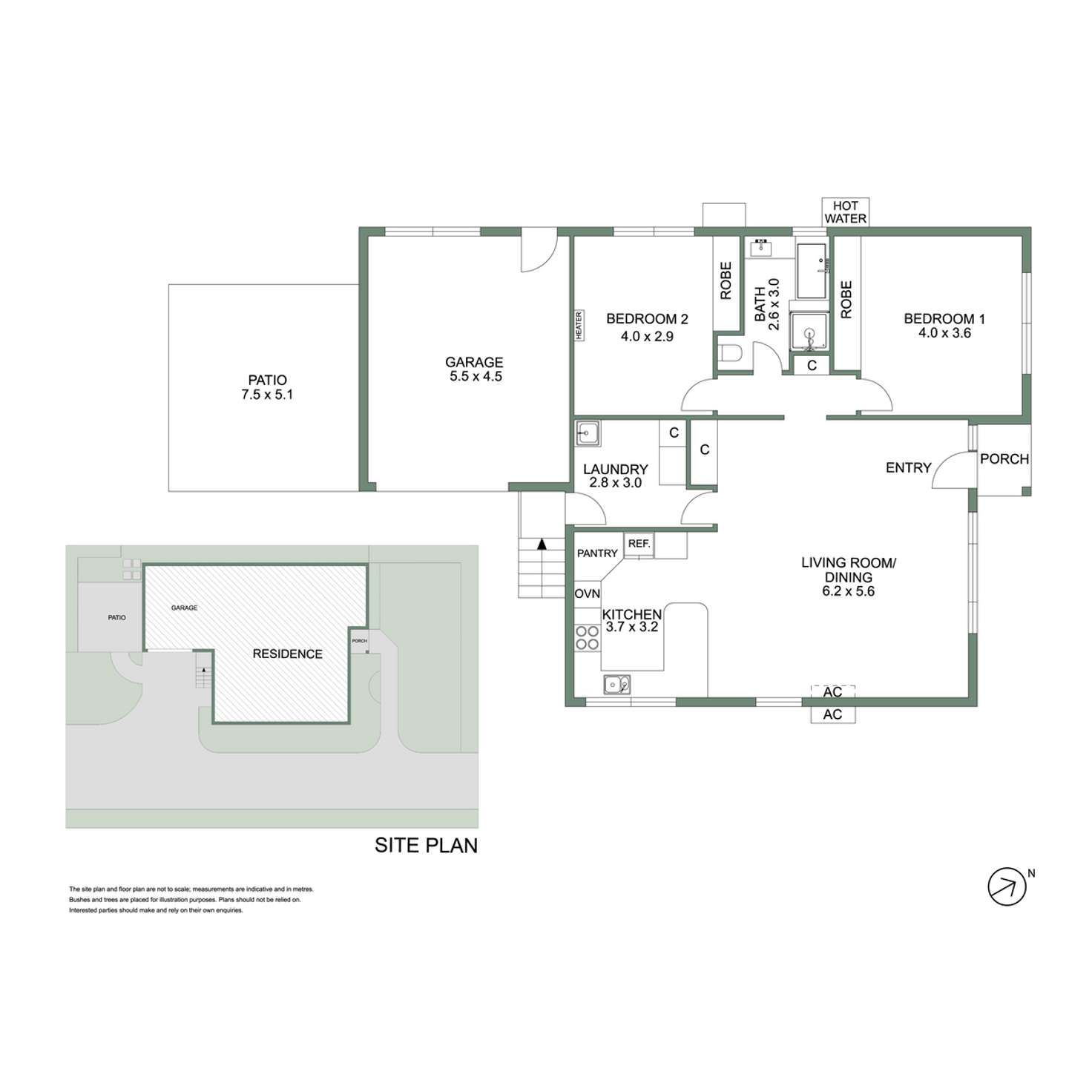 Floorplan of Homely unit listing, 1/12 Hamilton Avenue, Blackburn VIC 3130