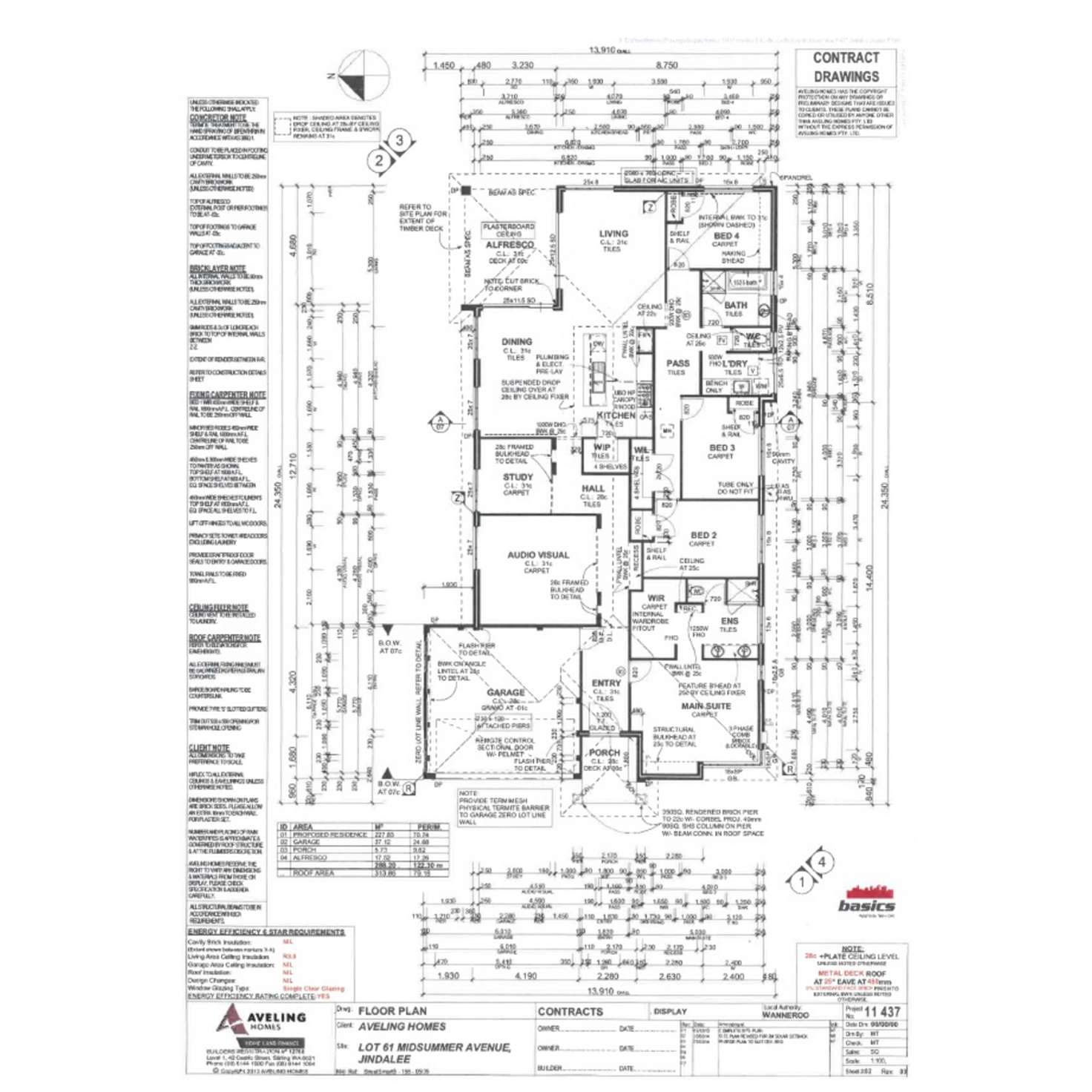 Floorplan of Homely house listing, 7 Midsummer Avenue, Jindalee WA 6036