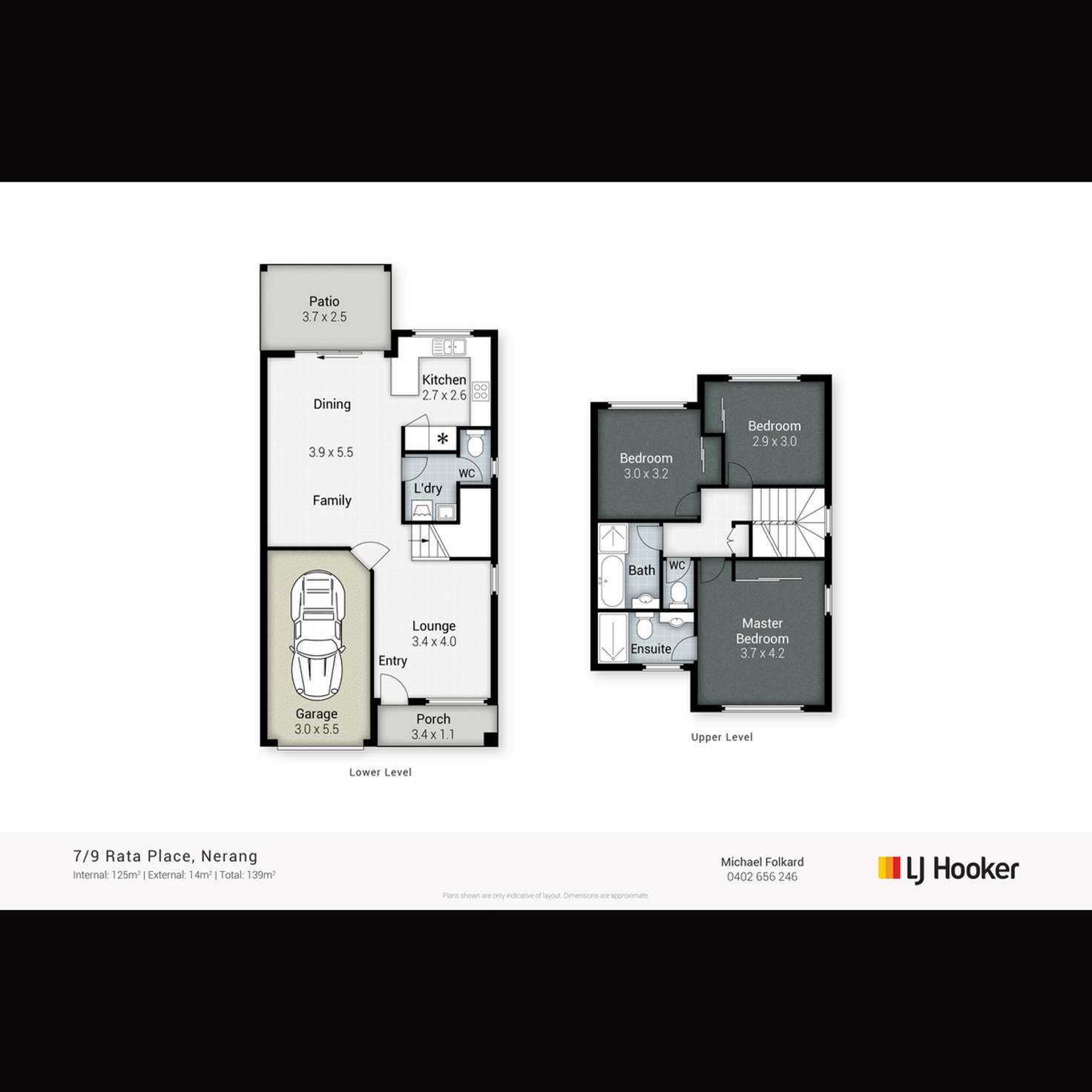 Floorplan of Homely semiDetached listing, 7/9 Rata Place, Nerang QLD 4211