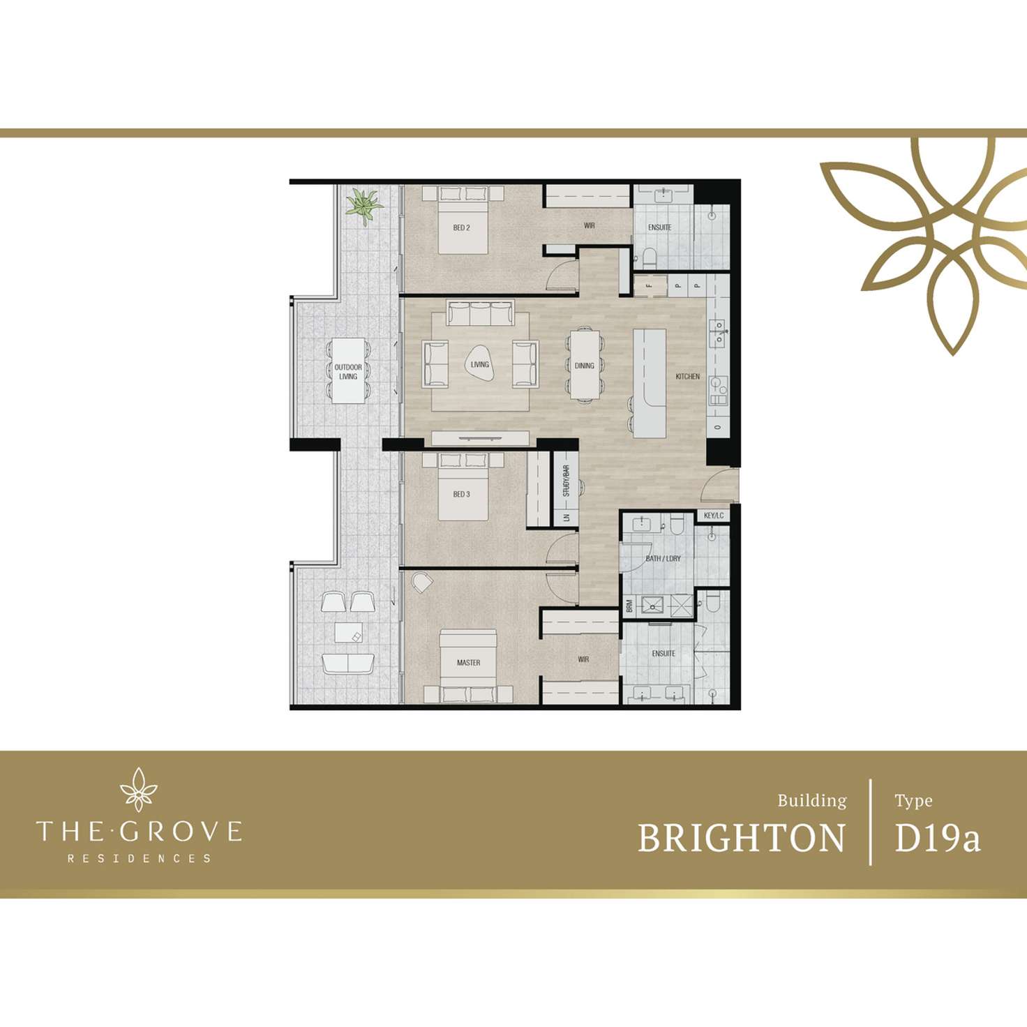 Floorplan of Homely apartment listing, 130/1 Airlie Street, Claremont WA 6010