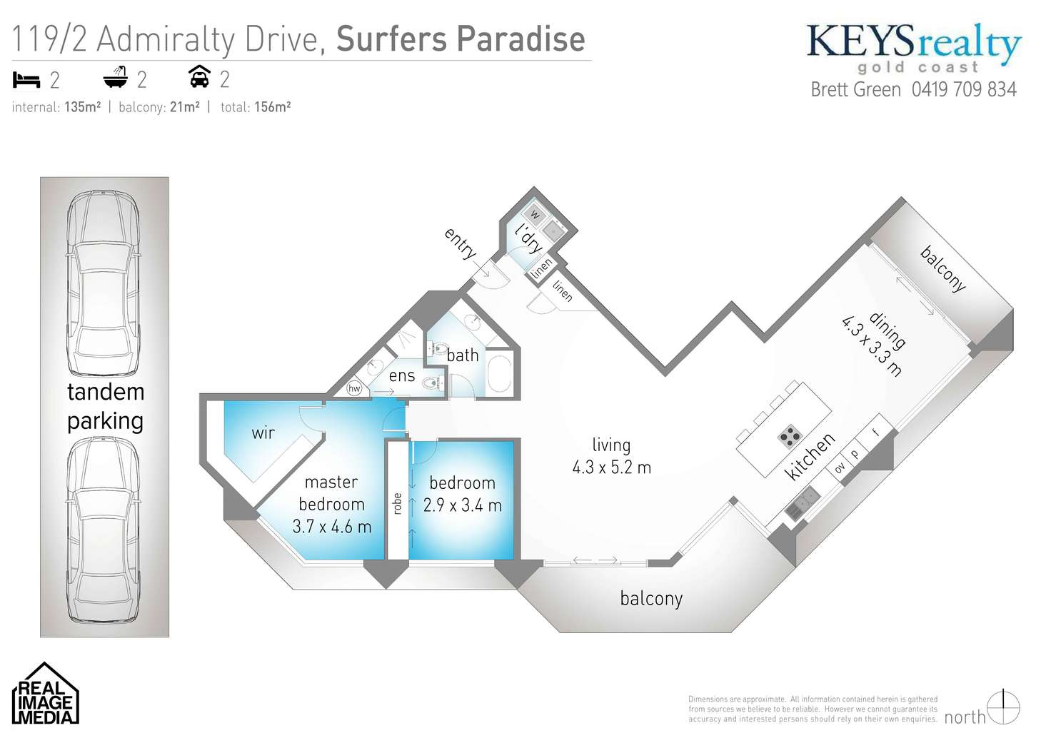Floorplan of Homely apartment listing, 119/2 Admiralty Drive, Paradise Waters QLD 4217