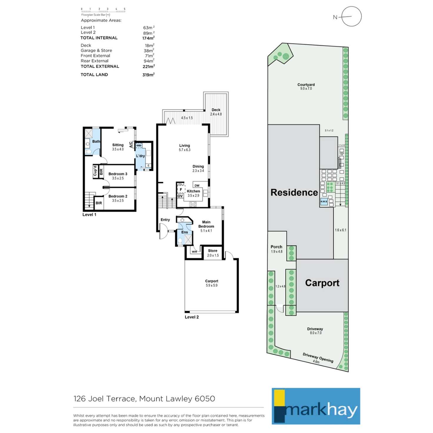 Floorplan of Homely house listing, 126 Joel Terrace, Mount Lawley WA 6050