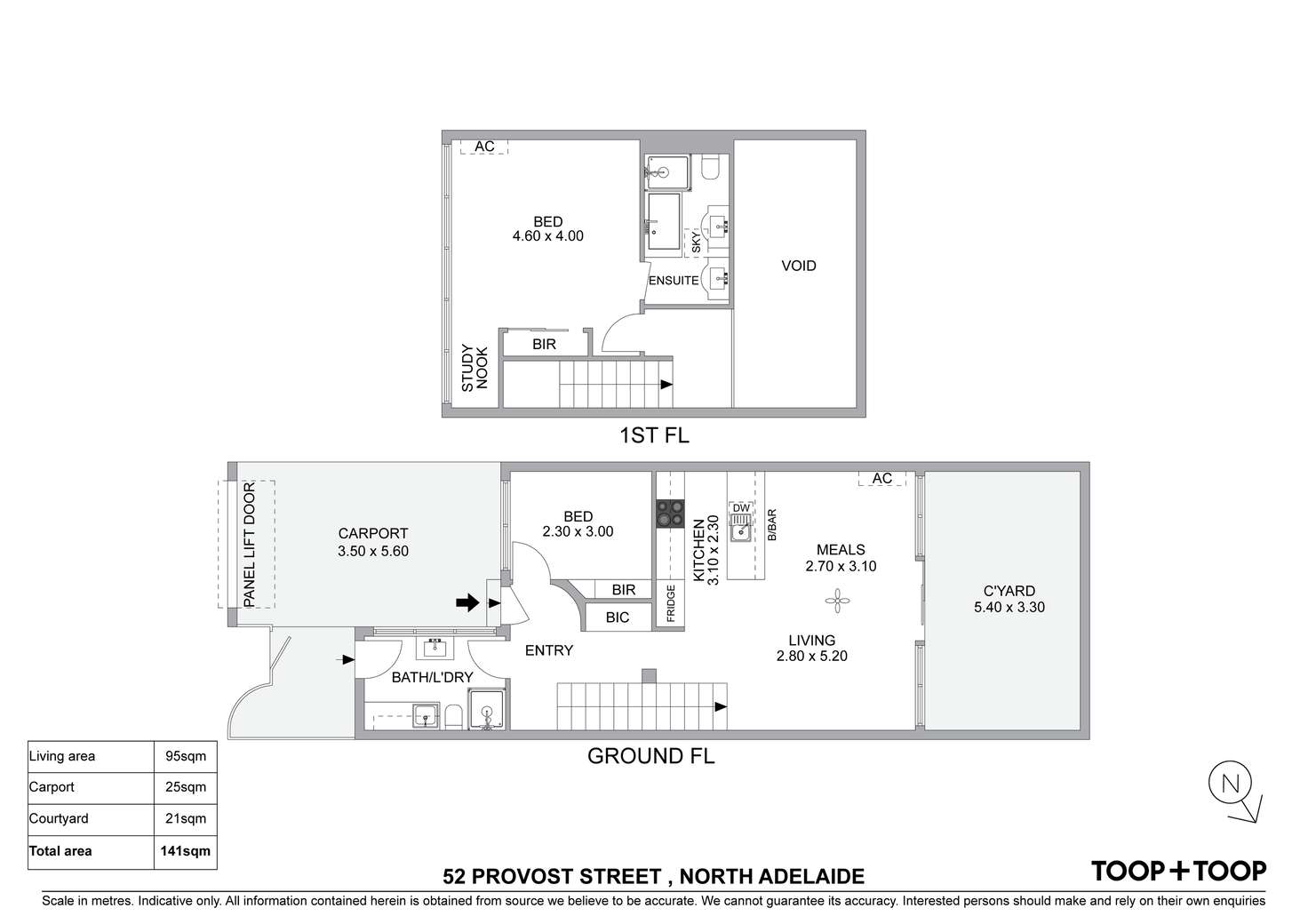 Floorplan of Homely house listing, 52 Provost Street, North Adelaide SA 5006