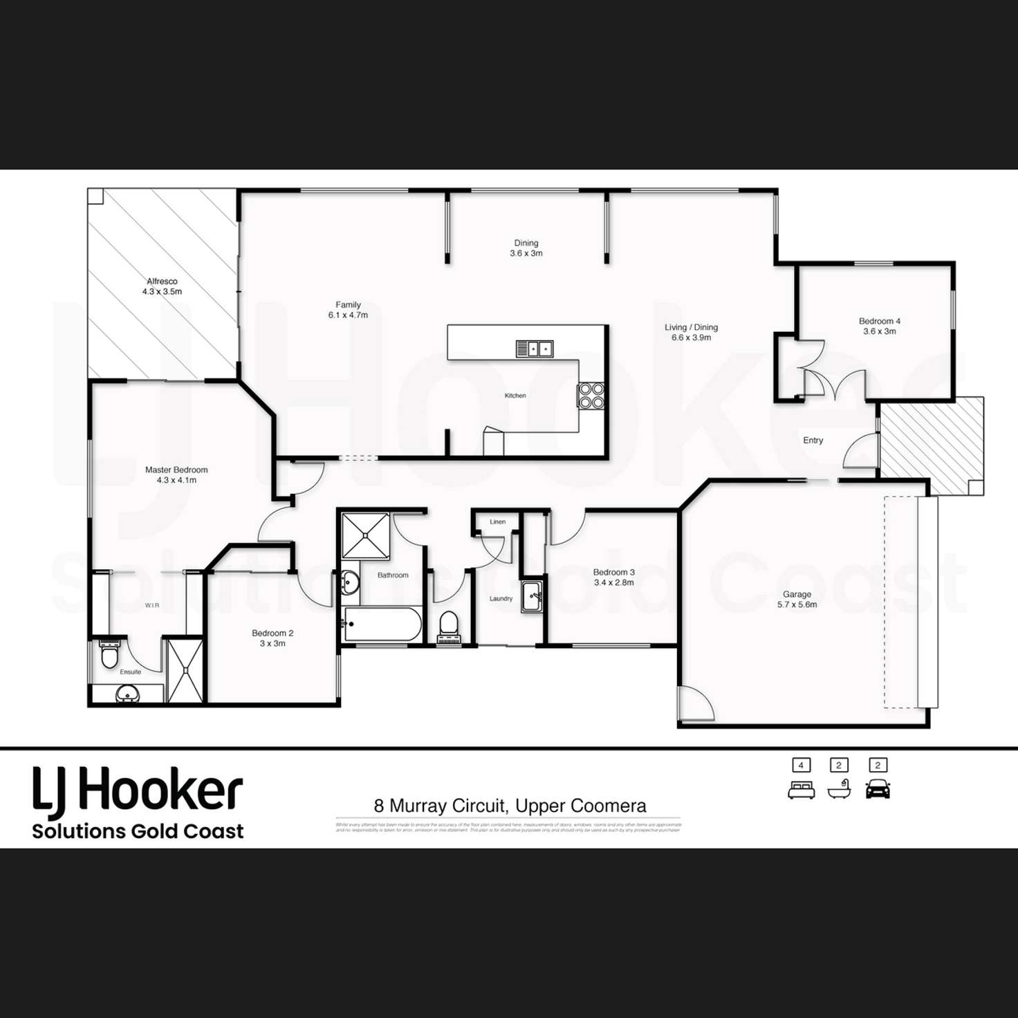 Floorplan of Homely house listing, 8 Murray Circuit, Upper Coomera QLD 4209
