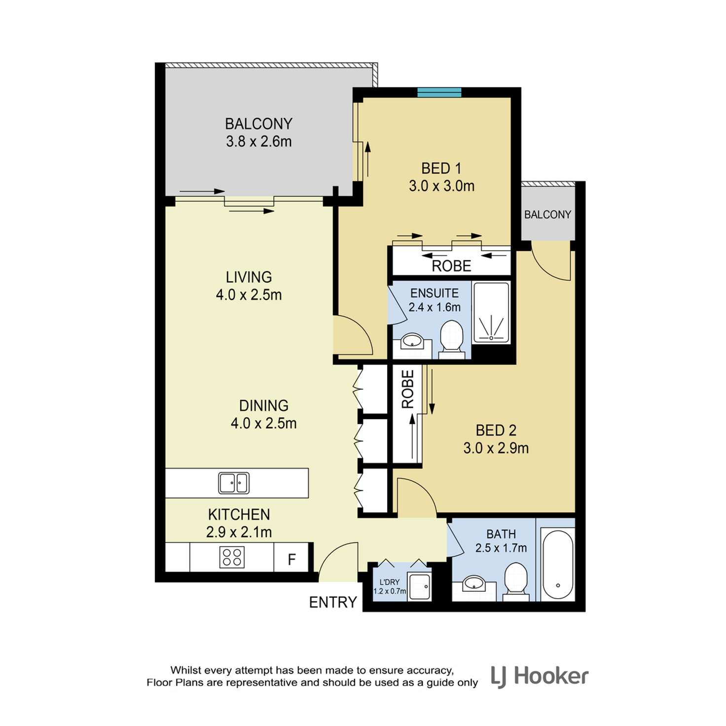 Floorplan of Homely unit listing, 34/509 Rode Road, Chermside QLD 4032