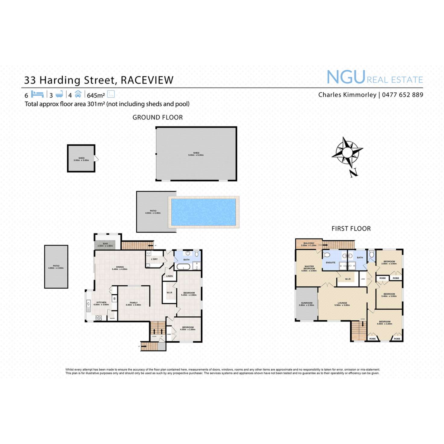 Floorplan of Homely house listing, 33 Harding Street, Raceview QLD 4305