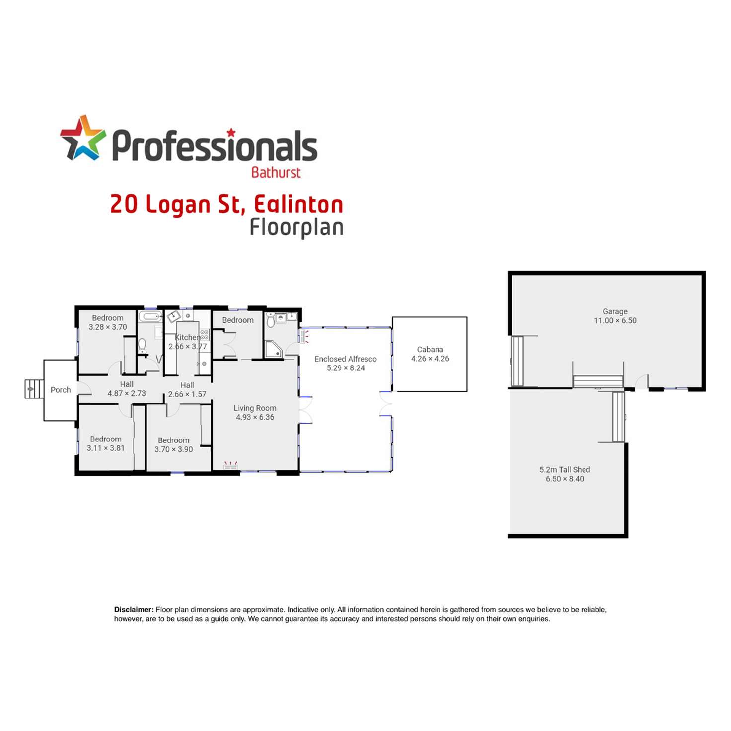 Floorplan of Homely house listing, 20 Logan Street, Eglinton NSW 2795