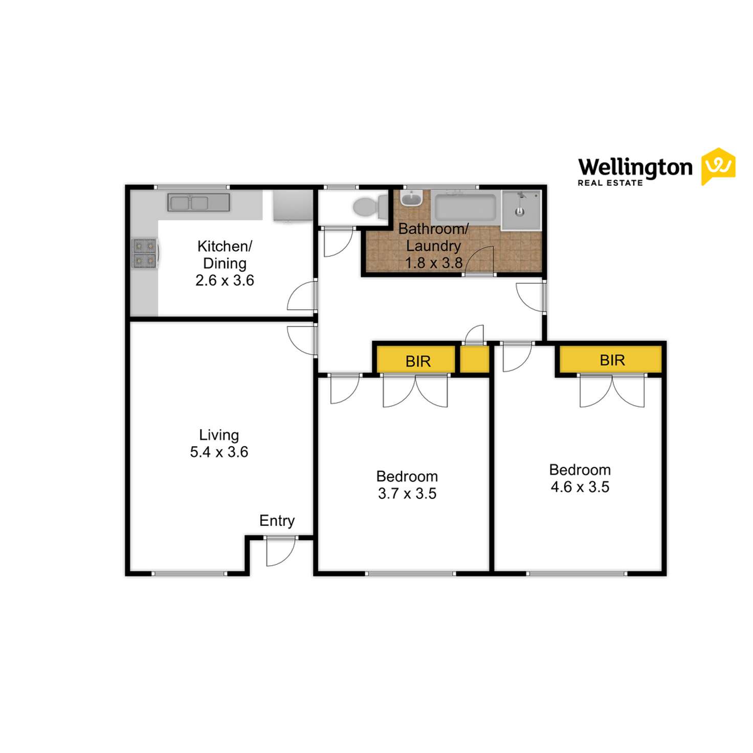 Floorplan of Homely unit listing, 29/291 York Street, Sale VIC 3850