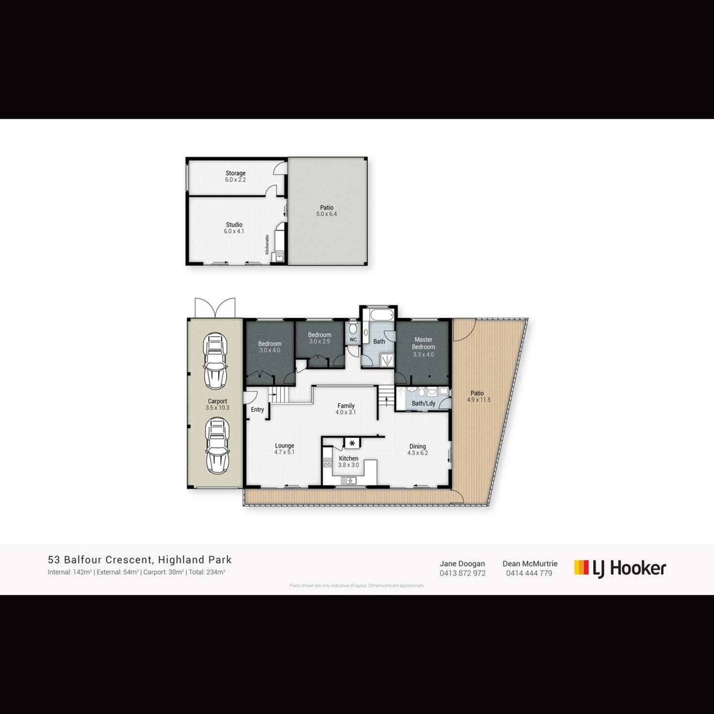 Floorplan of Homely house listing, 53 Balfour Crescent, Highland Park QLD 4211