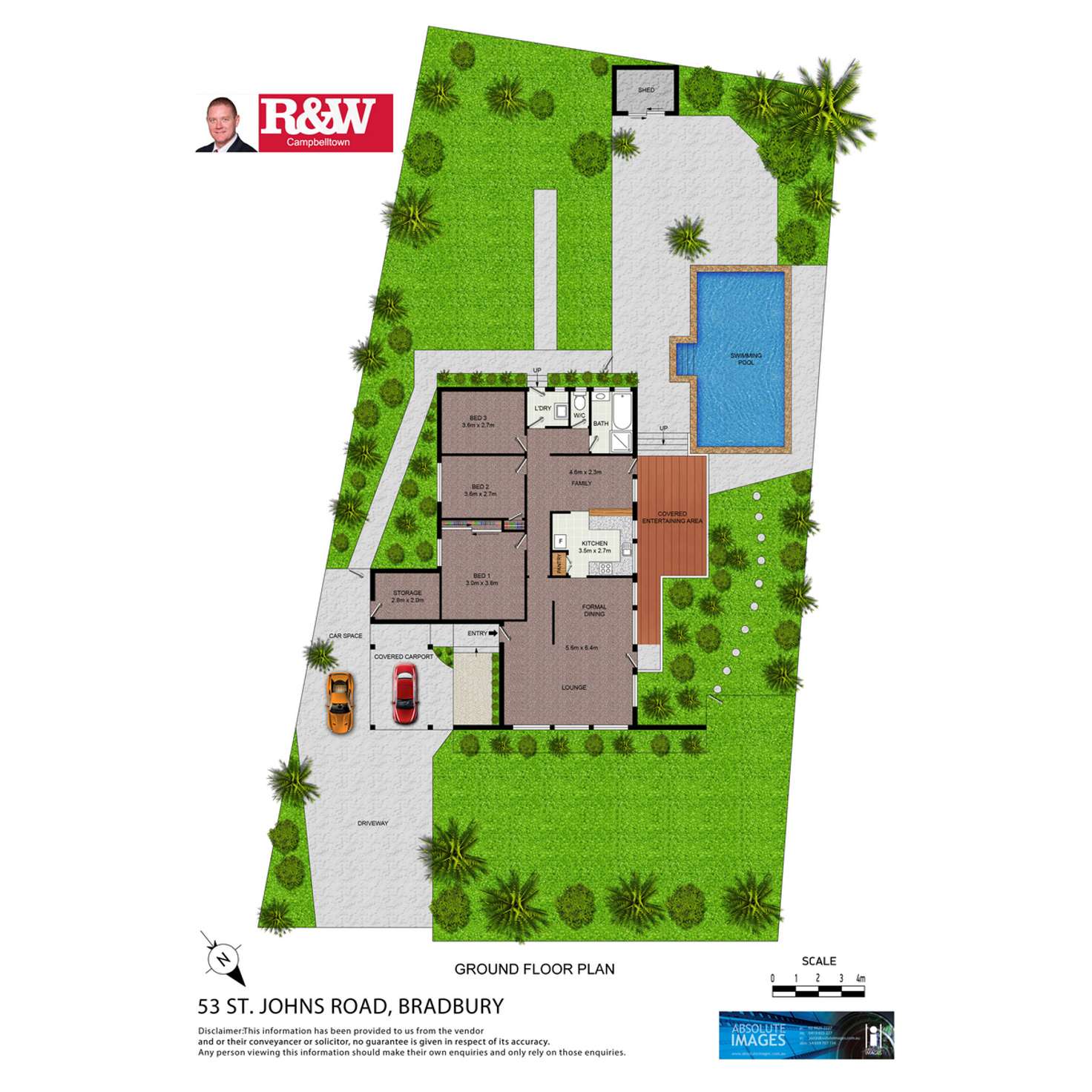 Floorplan of Homely house listing, 53 St Johns Road, Bradbury NSW 2560