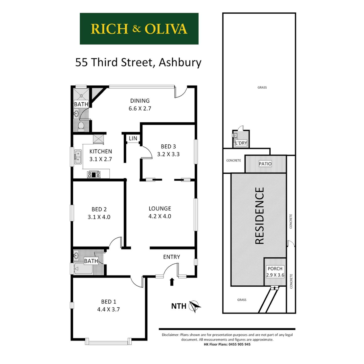 Floorplan of Homely house listing, 55 Third Street, Ashbury NSW 2193