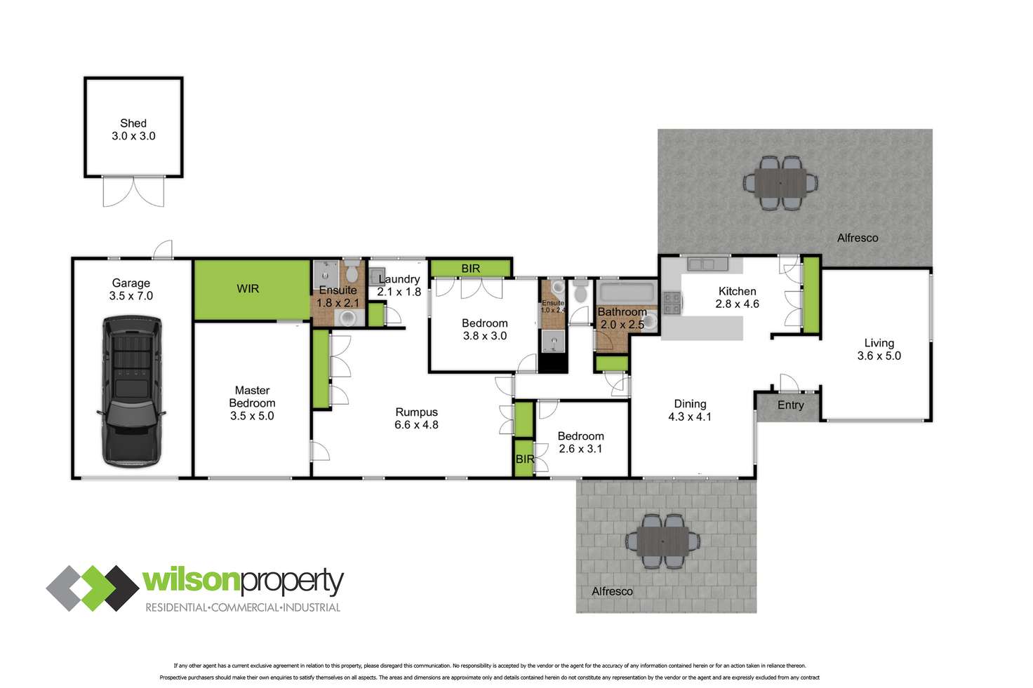 Floorplan of Homely house listing, 7 Morgan Drive, Traralgon VIC 3844